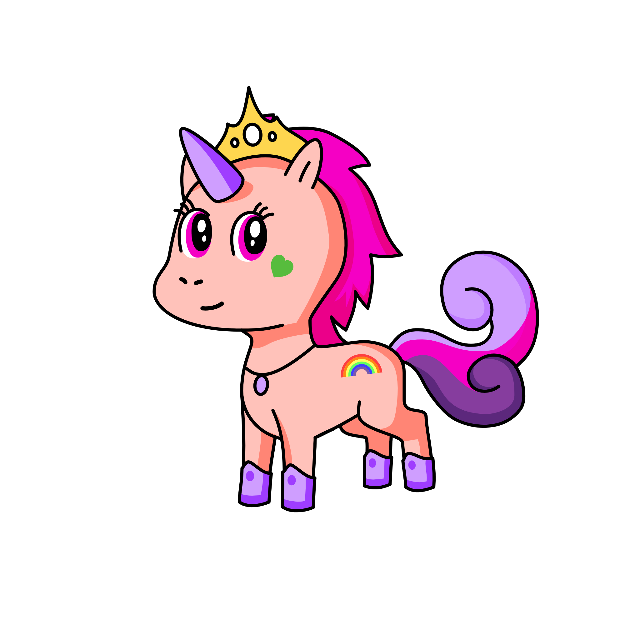 SWEETIE, the unicorn