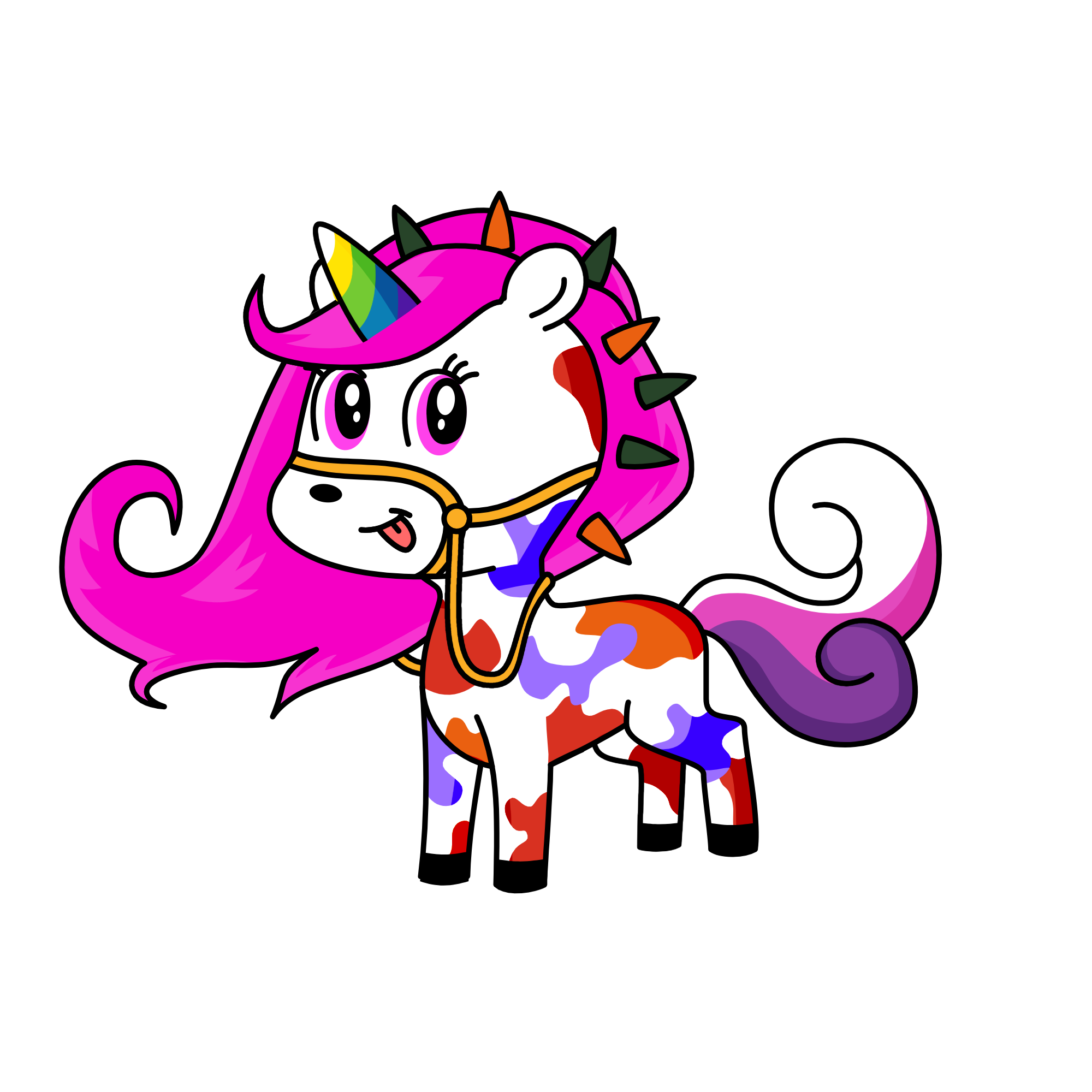 ゆにこ, the unicorn