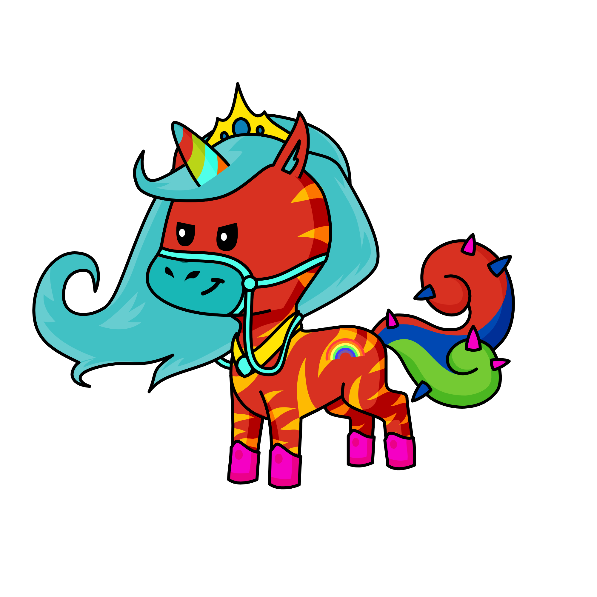 Parsha Queen, the unicorn