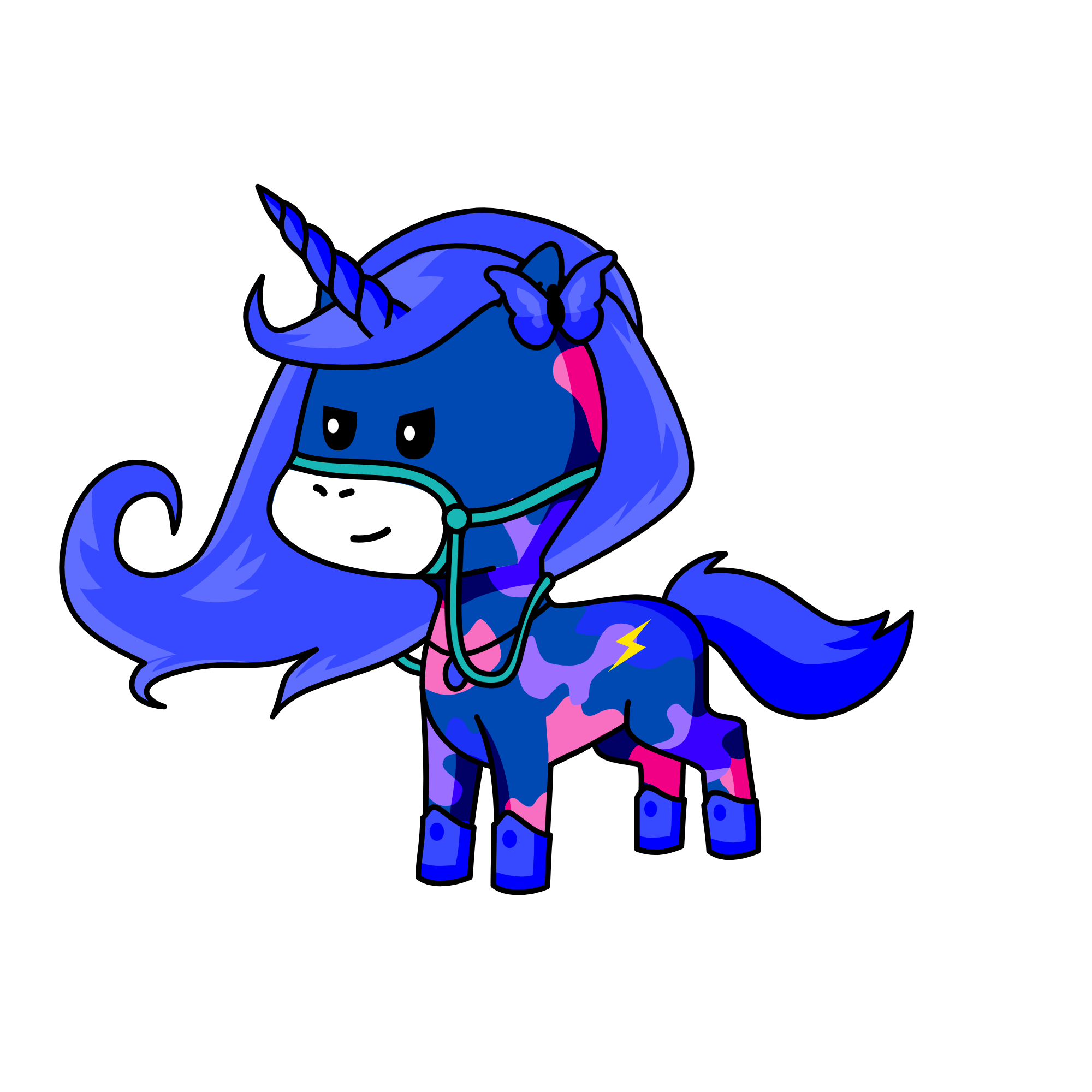 Eleste, the unicorn