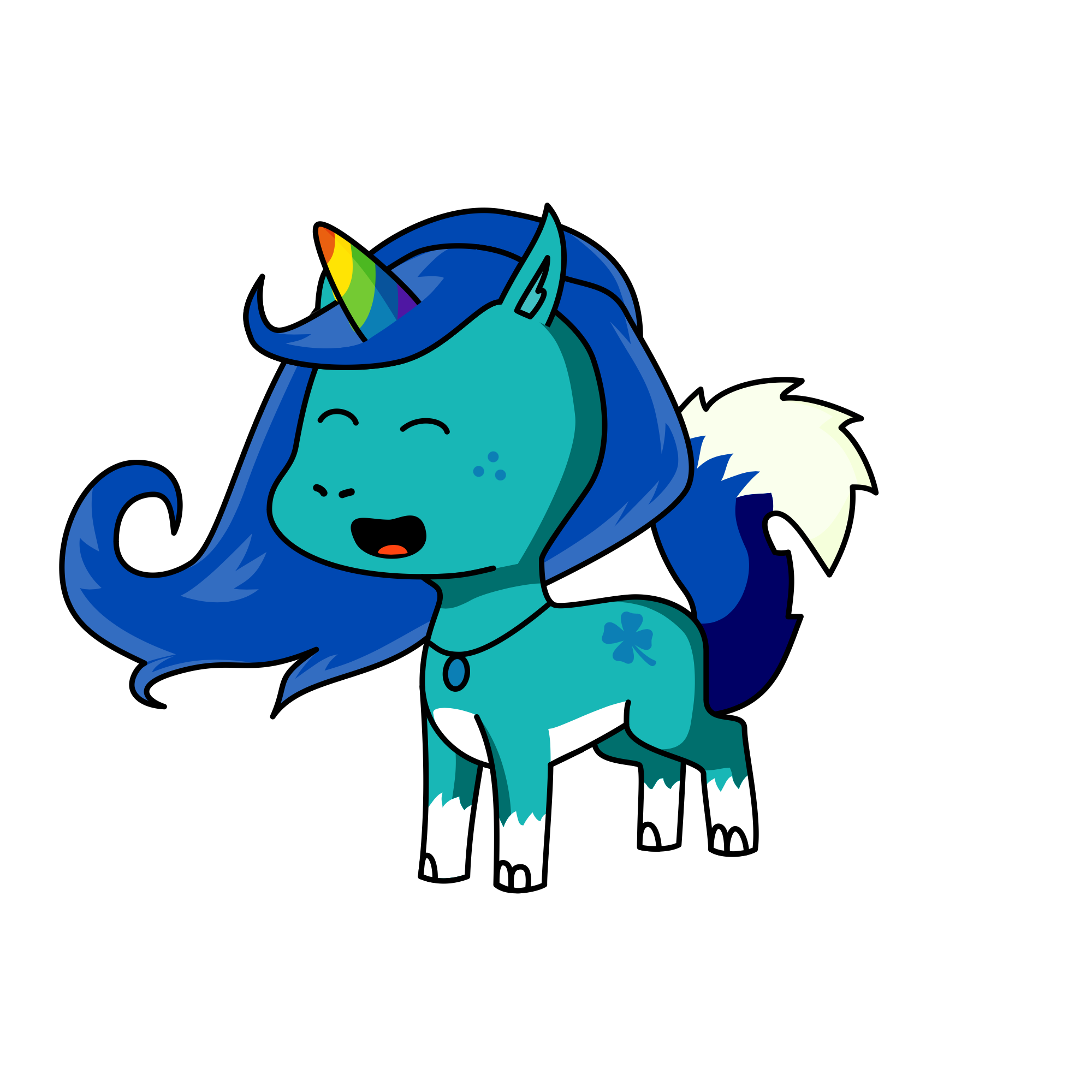 Claire, the unicorn
