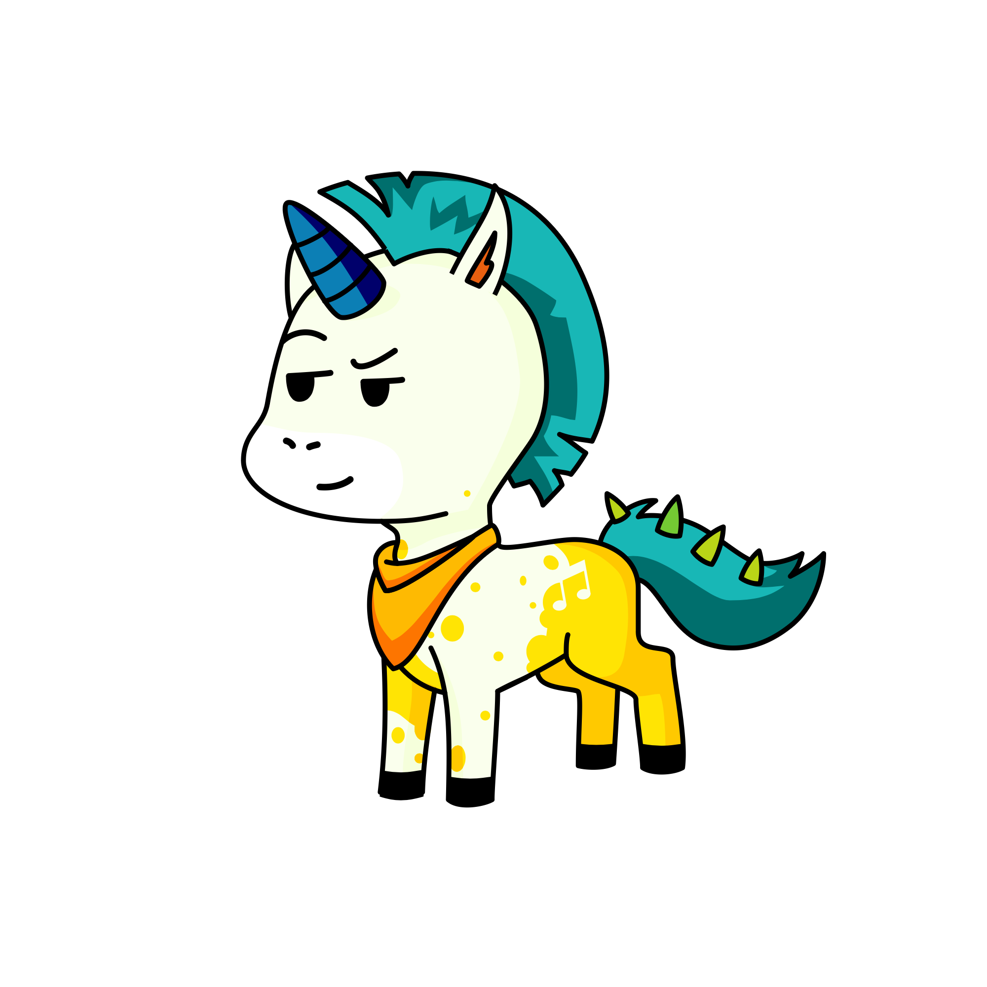 Calvin, the unicorn