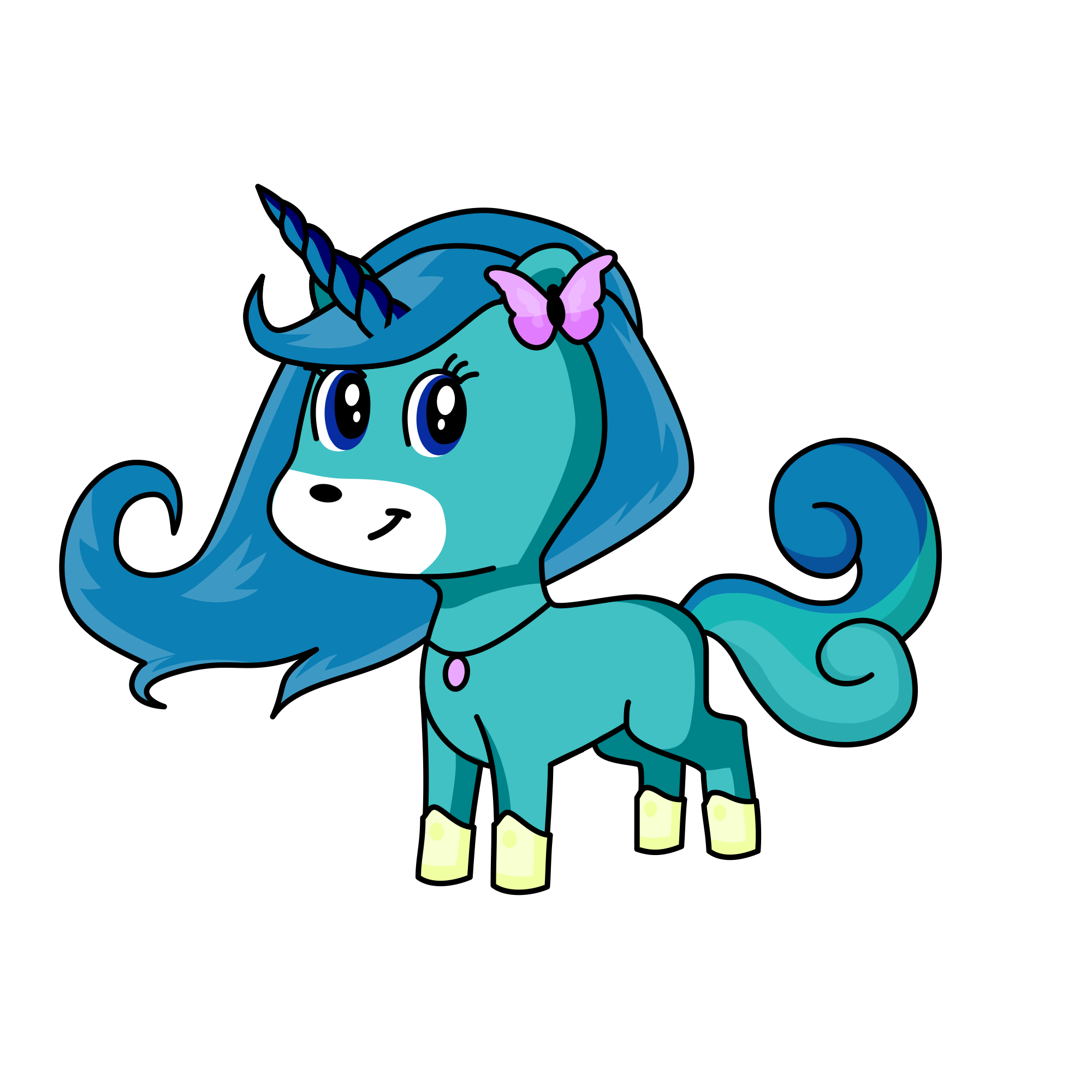 Treena, the unicorn