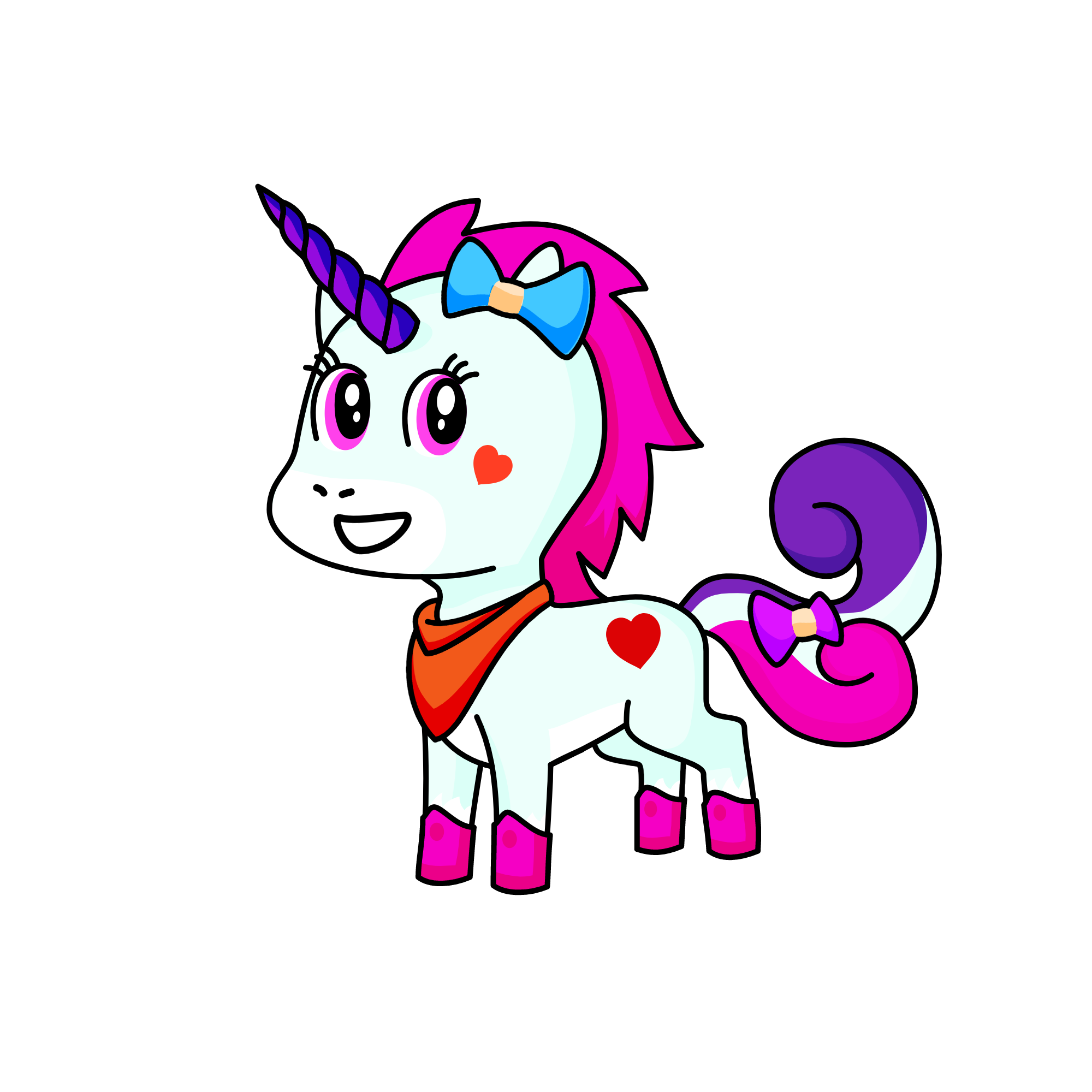 princess, the unicorn