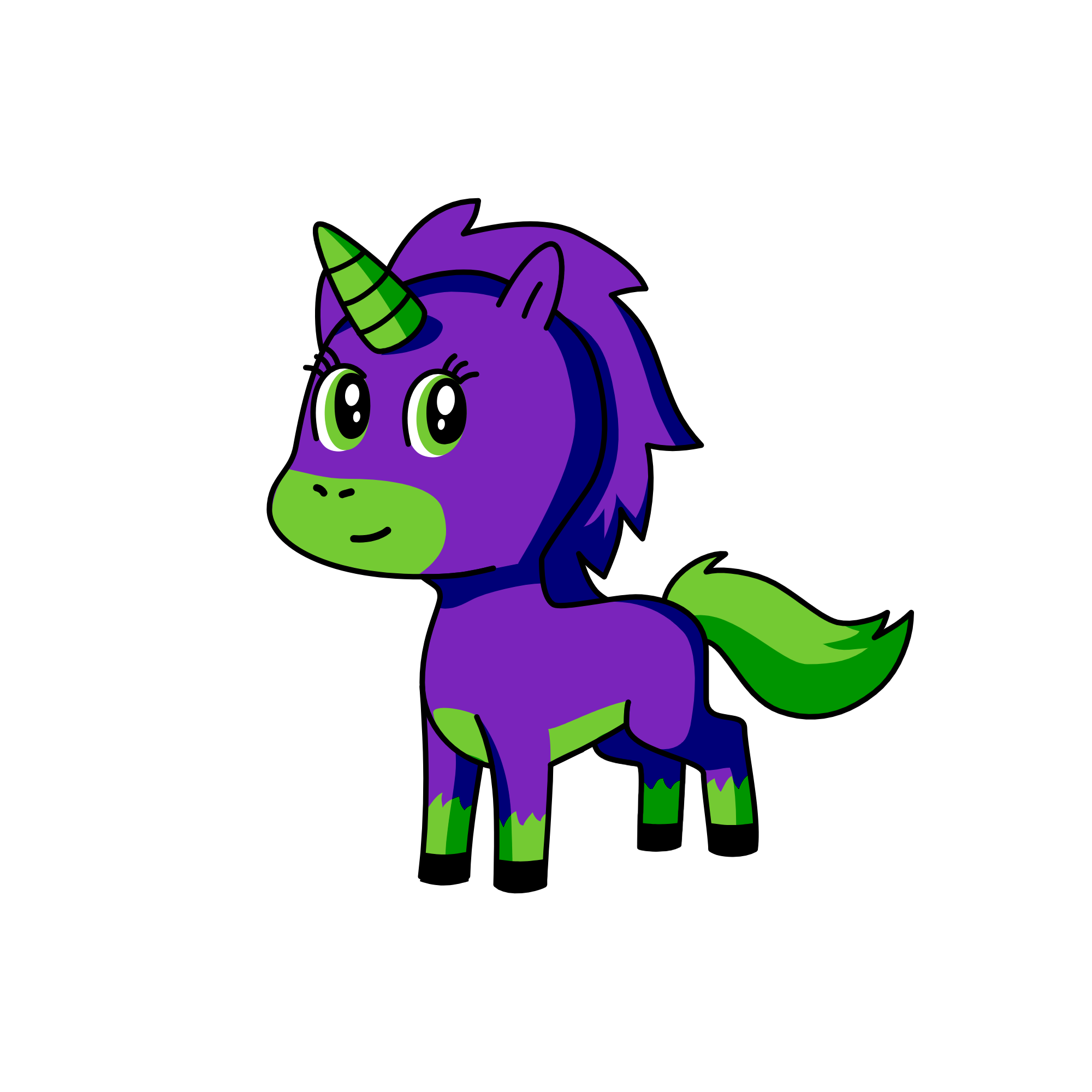 Gloria , the unicorn