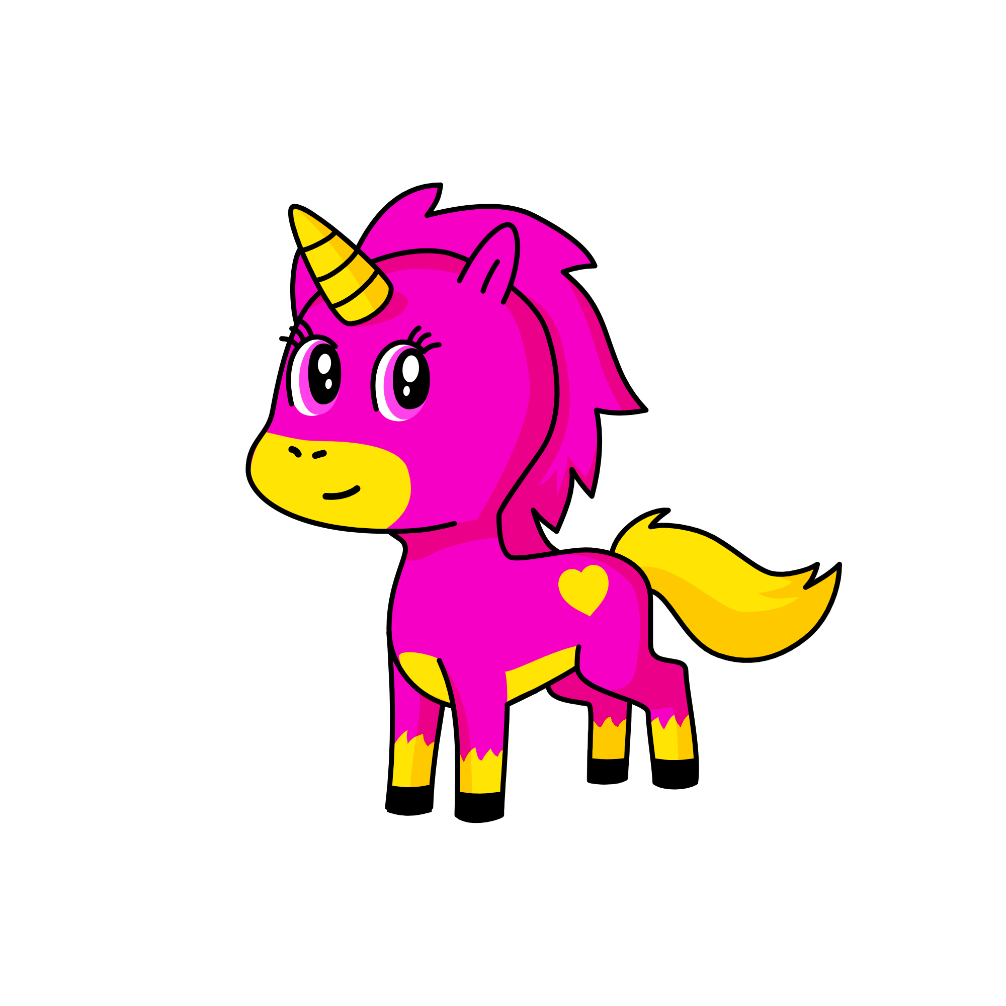 Luna, the unicorn
