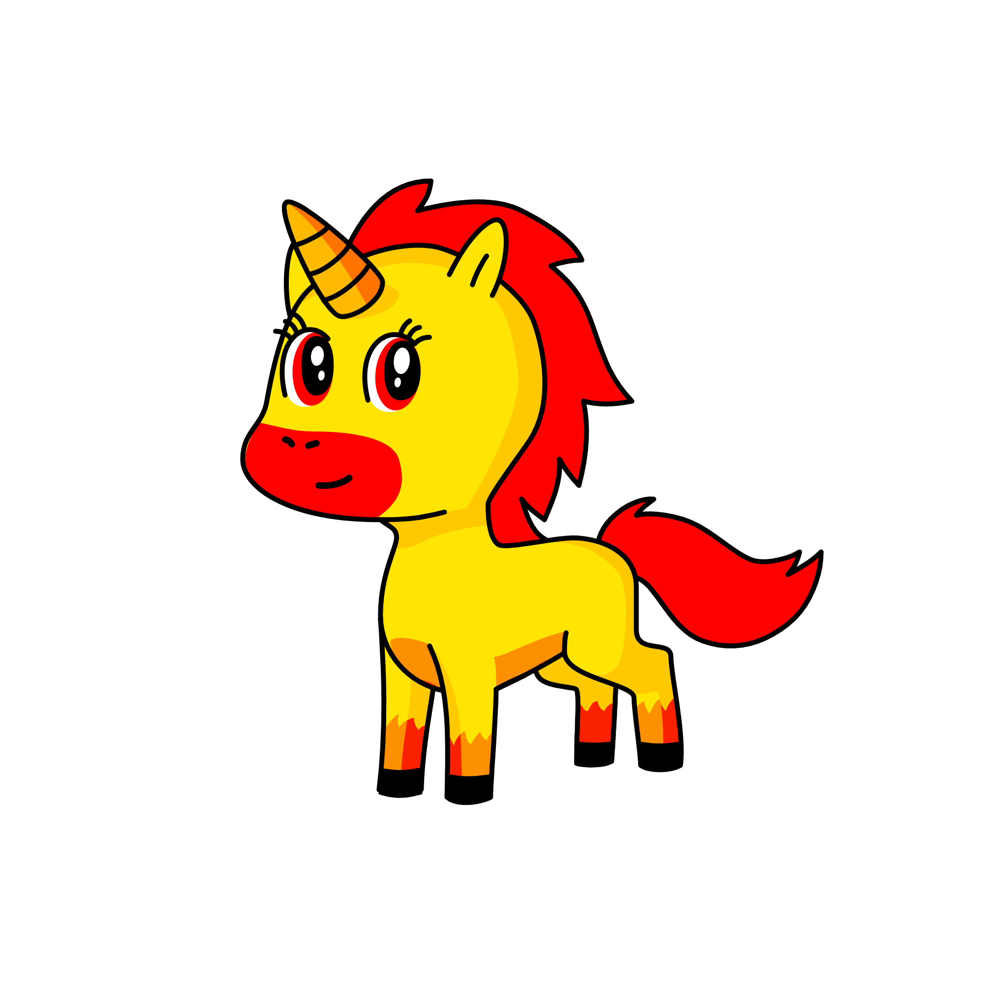 Sunny, the unicorn