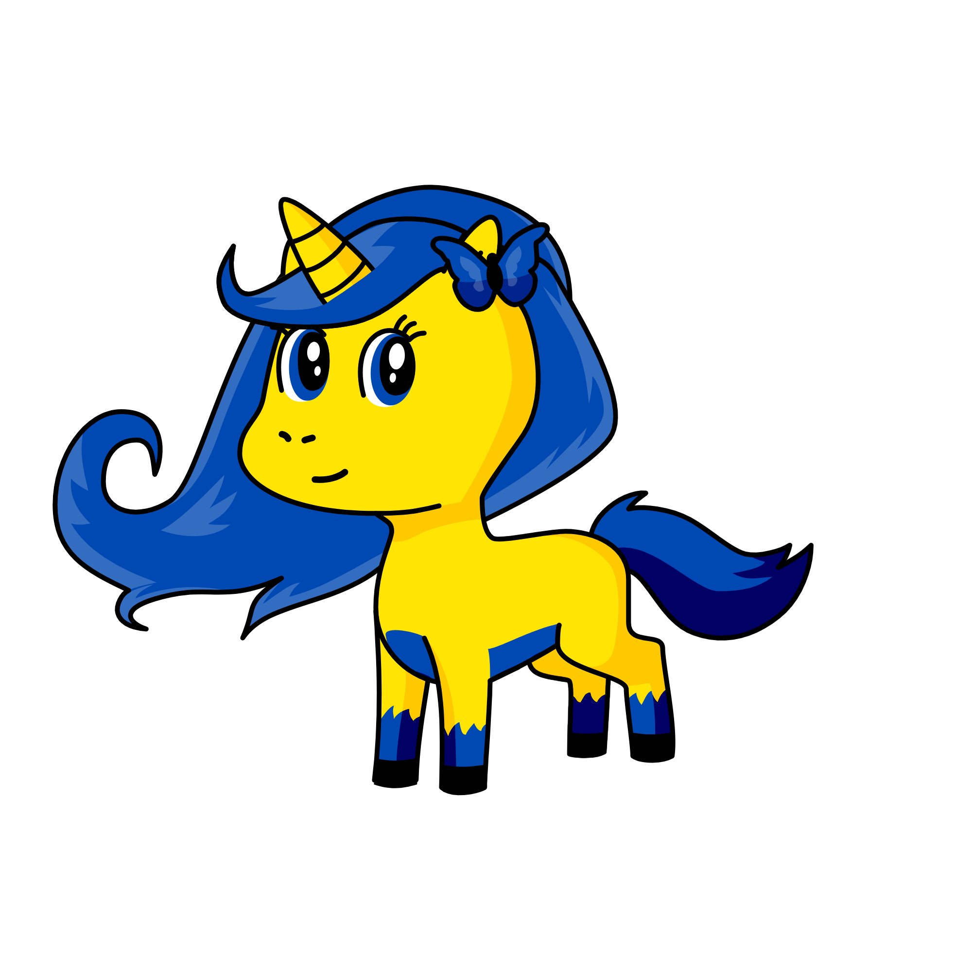 Moon, the unicorn