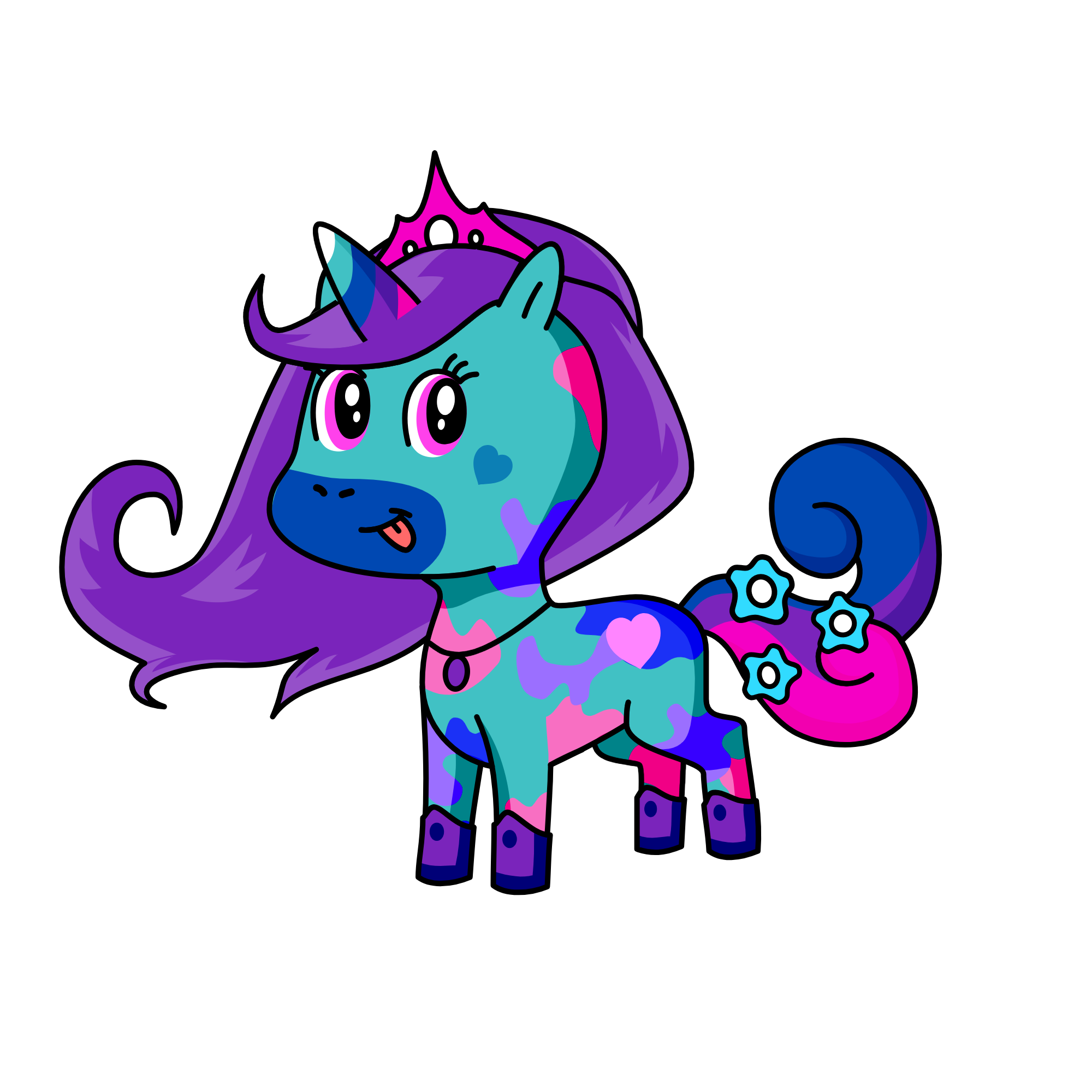 Pretty Princess, the unicorn