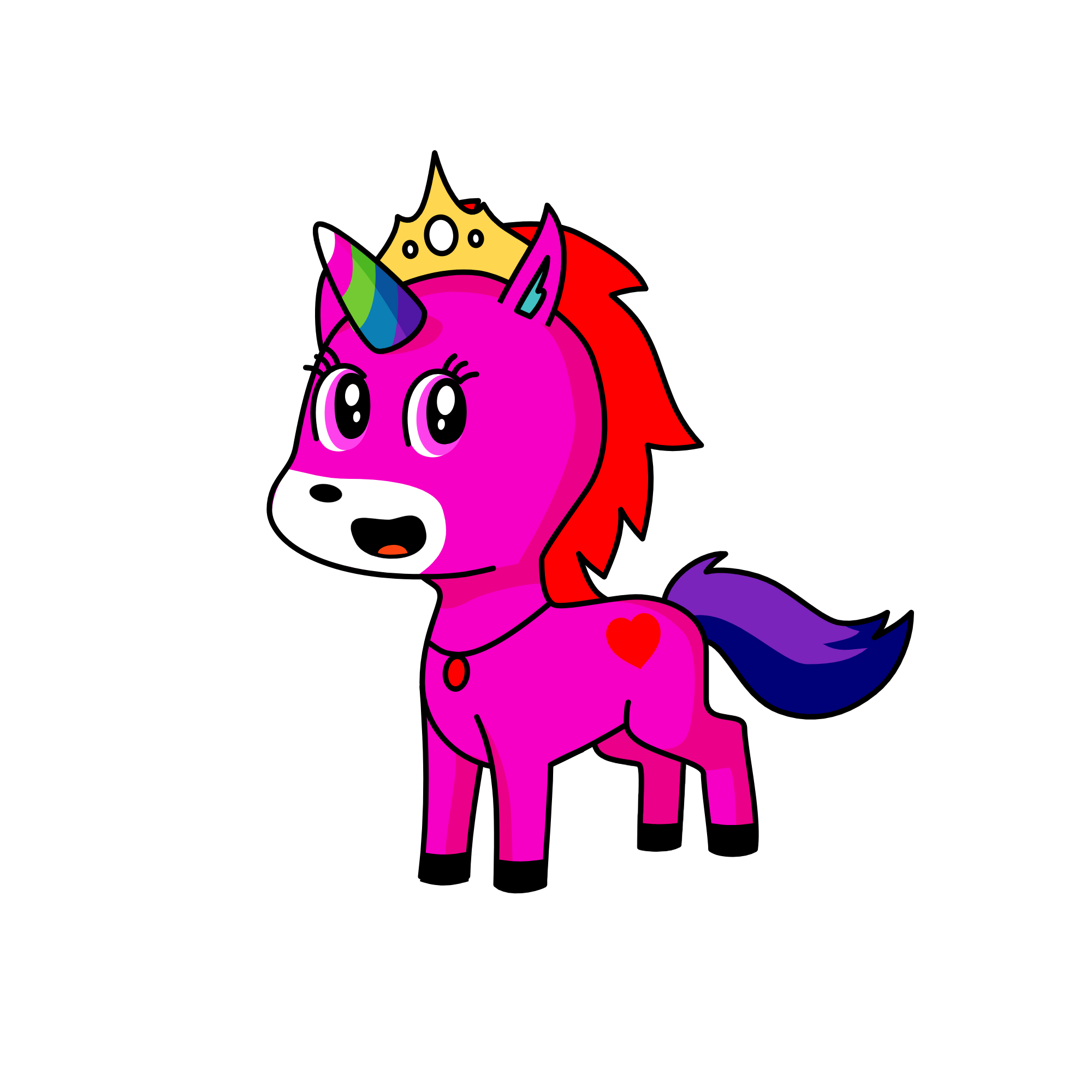 Stasia, the unicorn