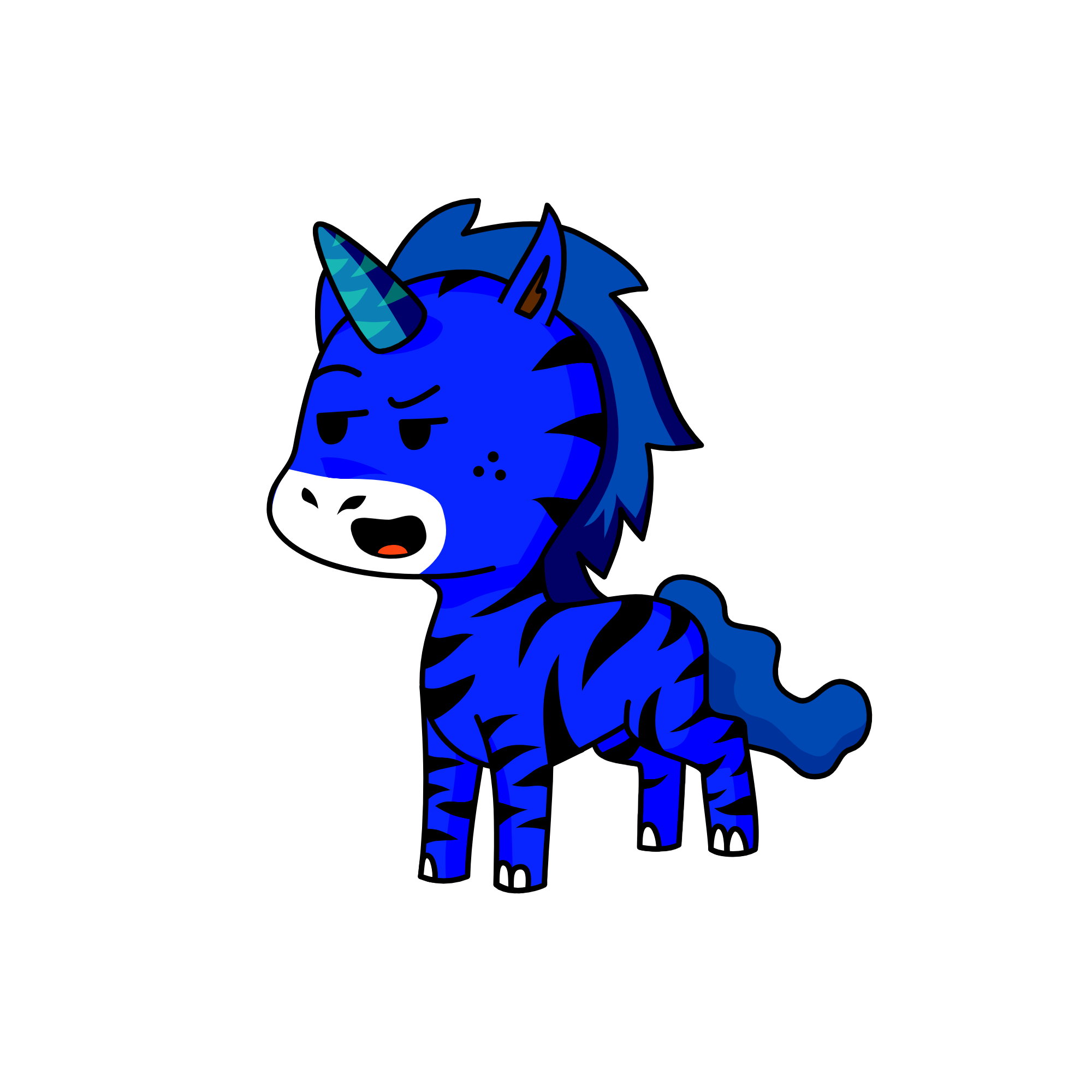 Shadow, the unicorn