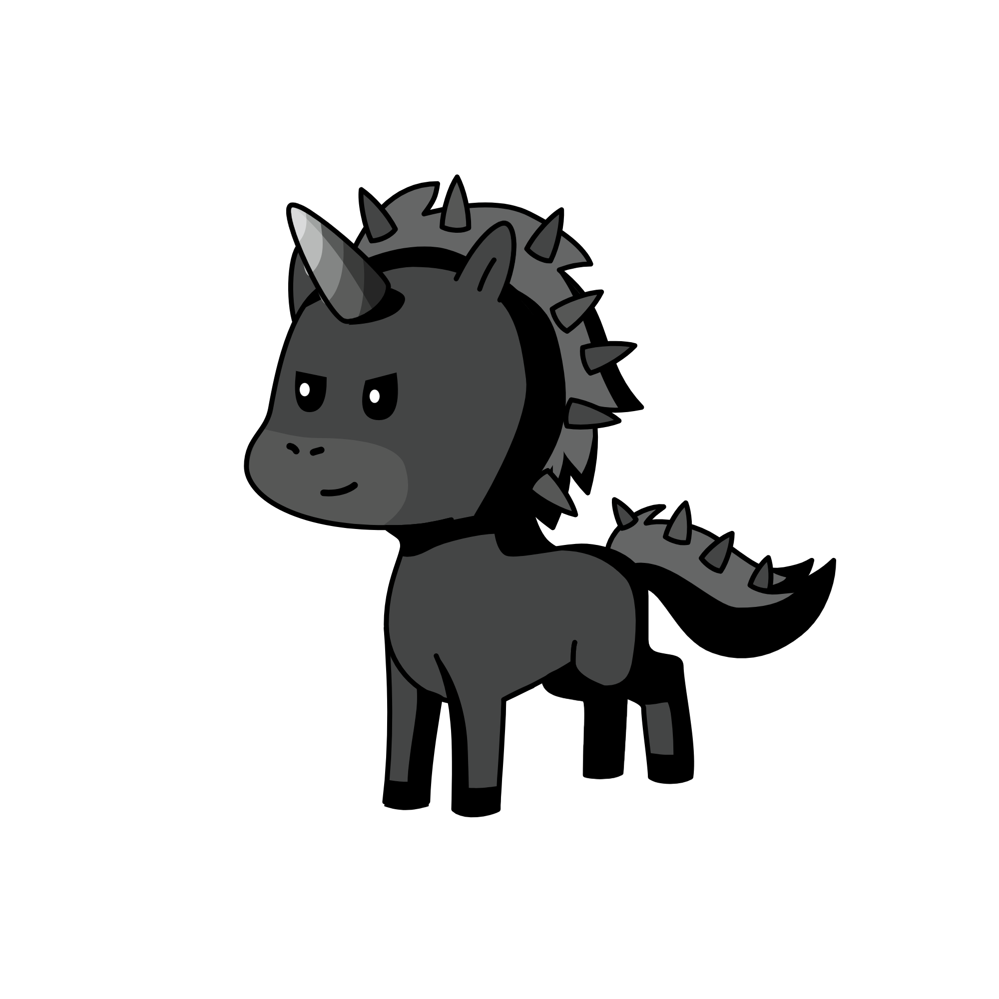 Deathshadow, the unicorn