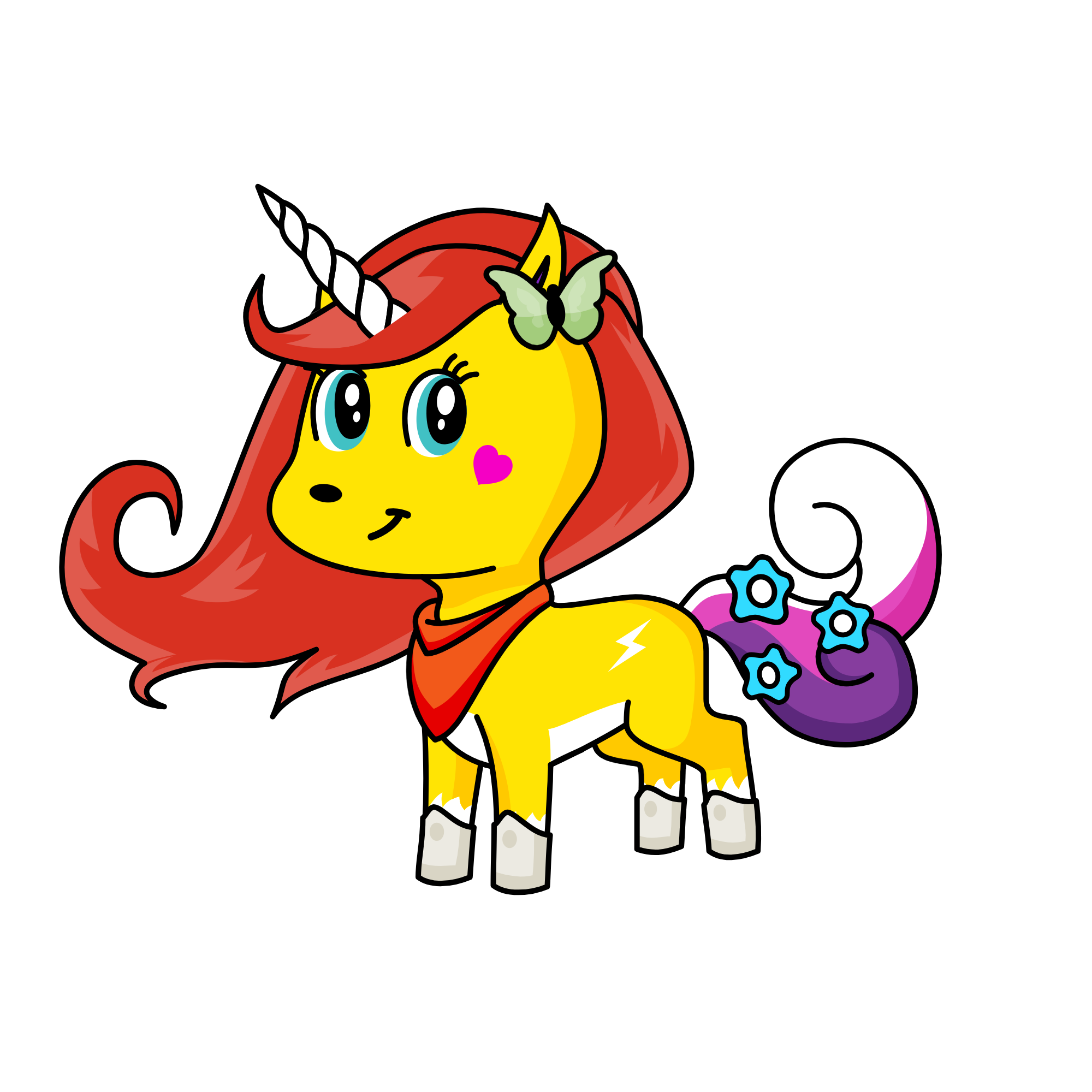Brave , the unicorn