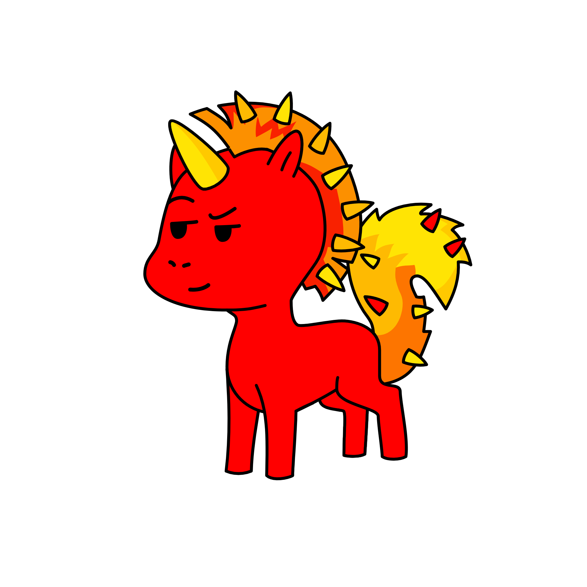 SKY, the unicorn