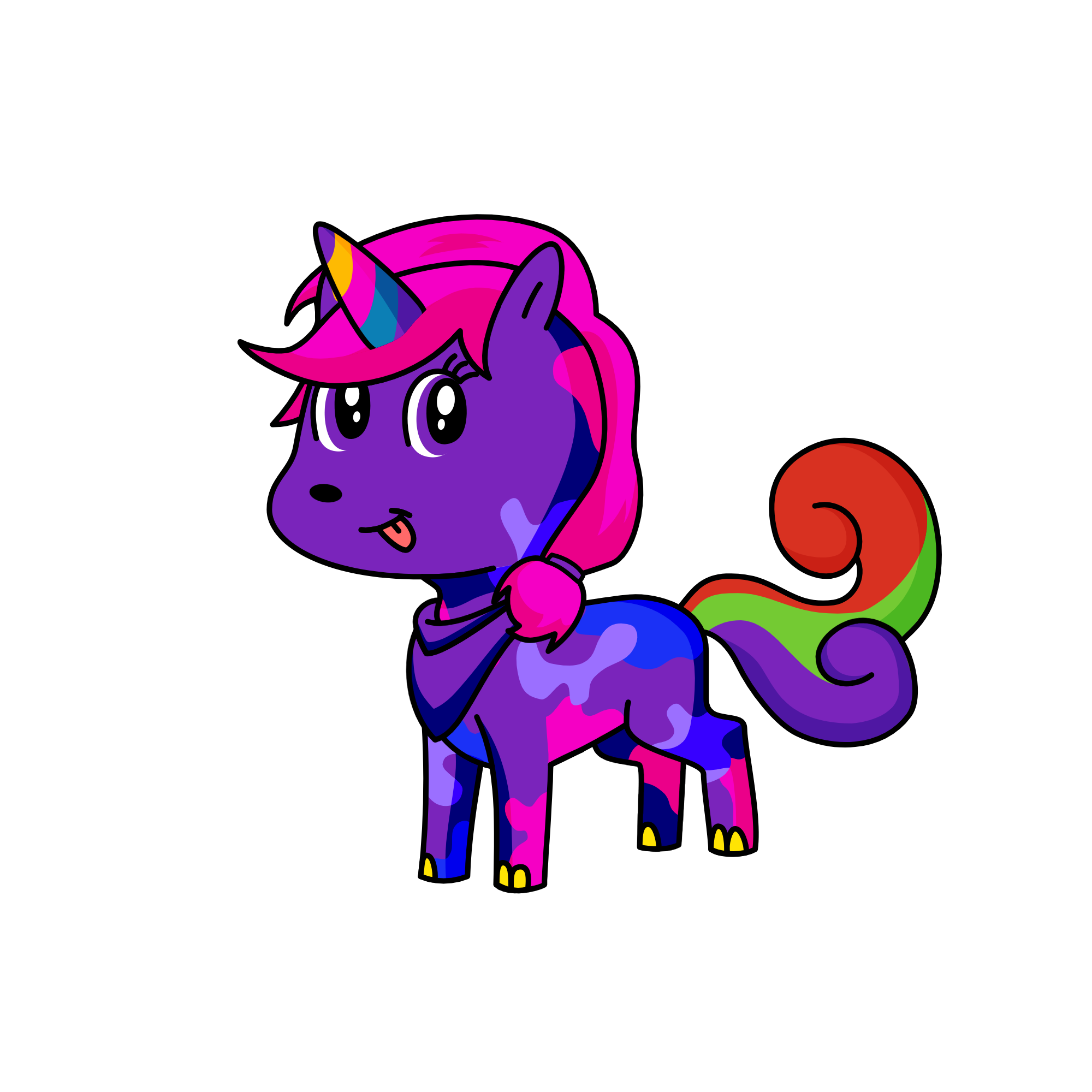 Snowy, the unicorn