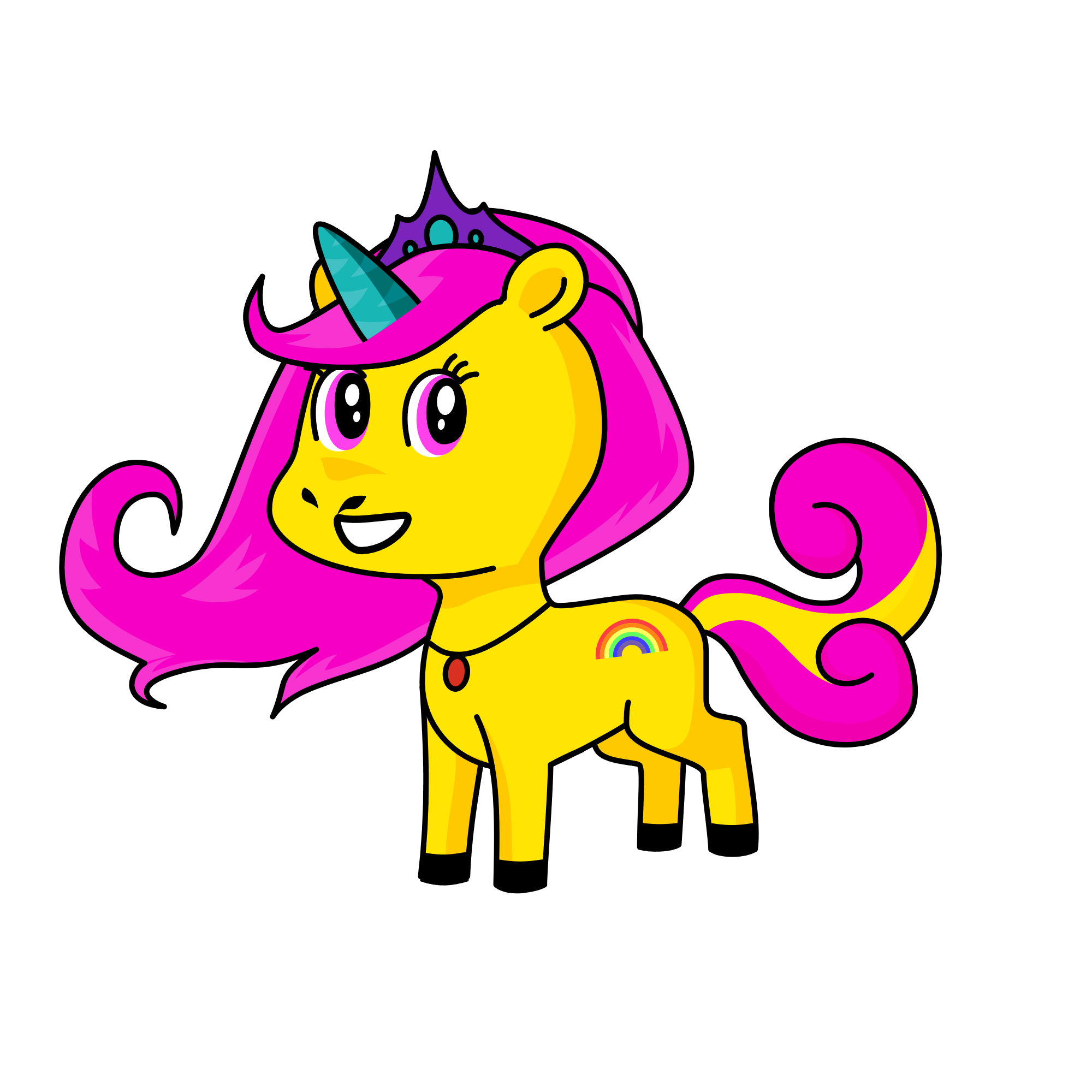 Emmy, the unicorn