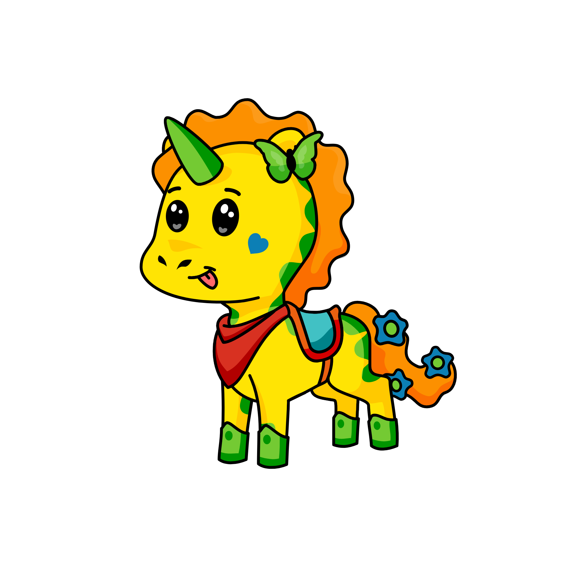 Gleamshine, the unicorn