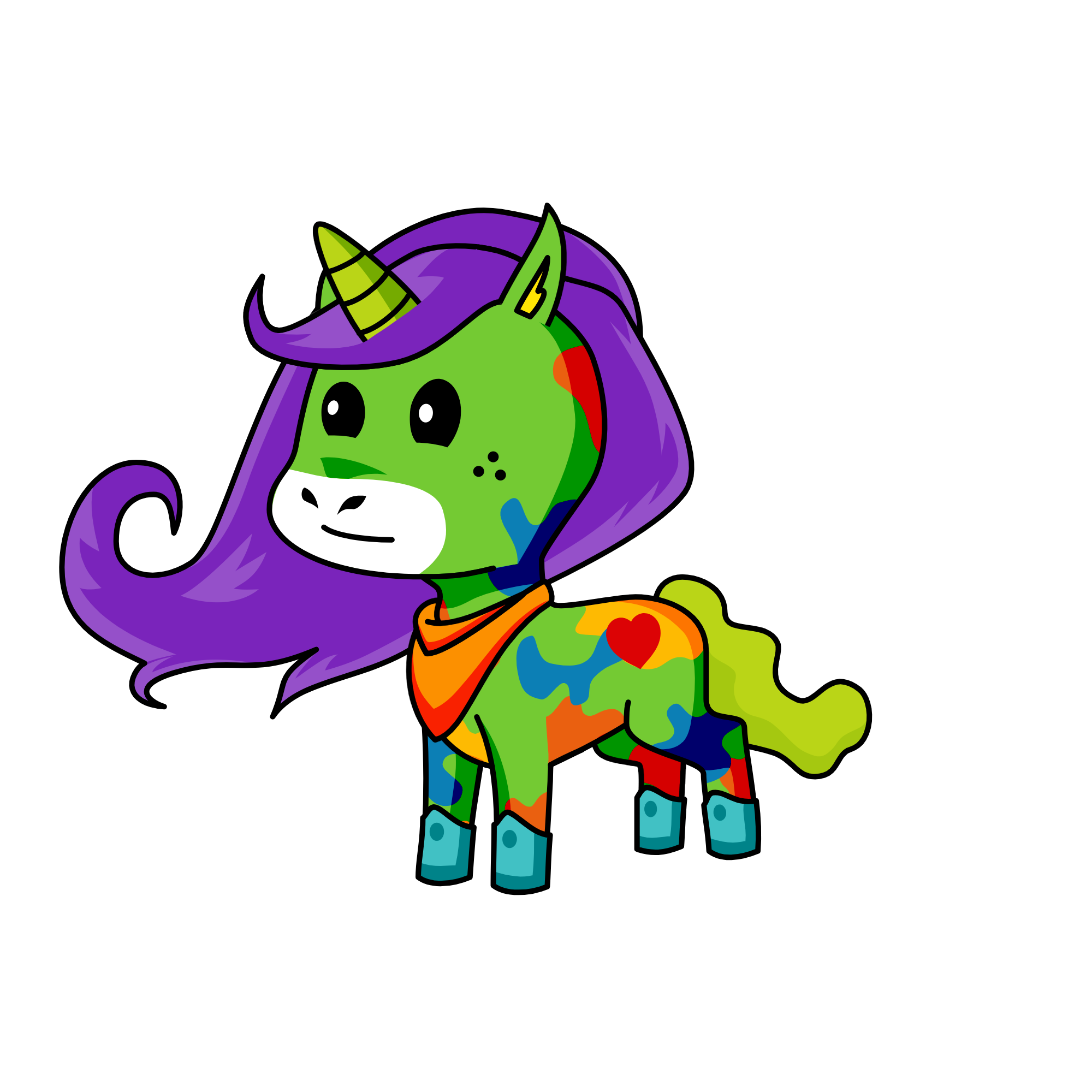 ju, the unicorn