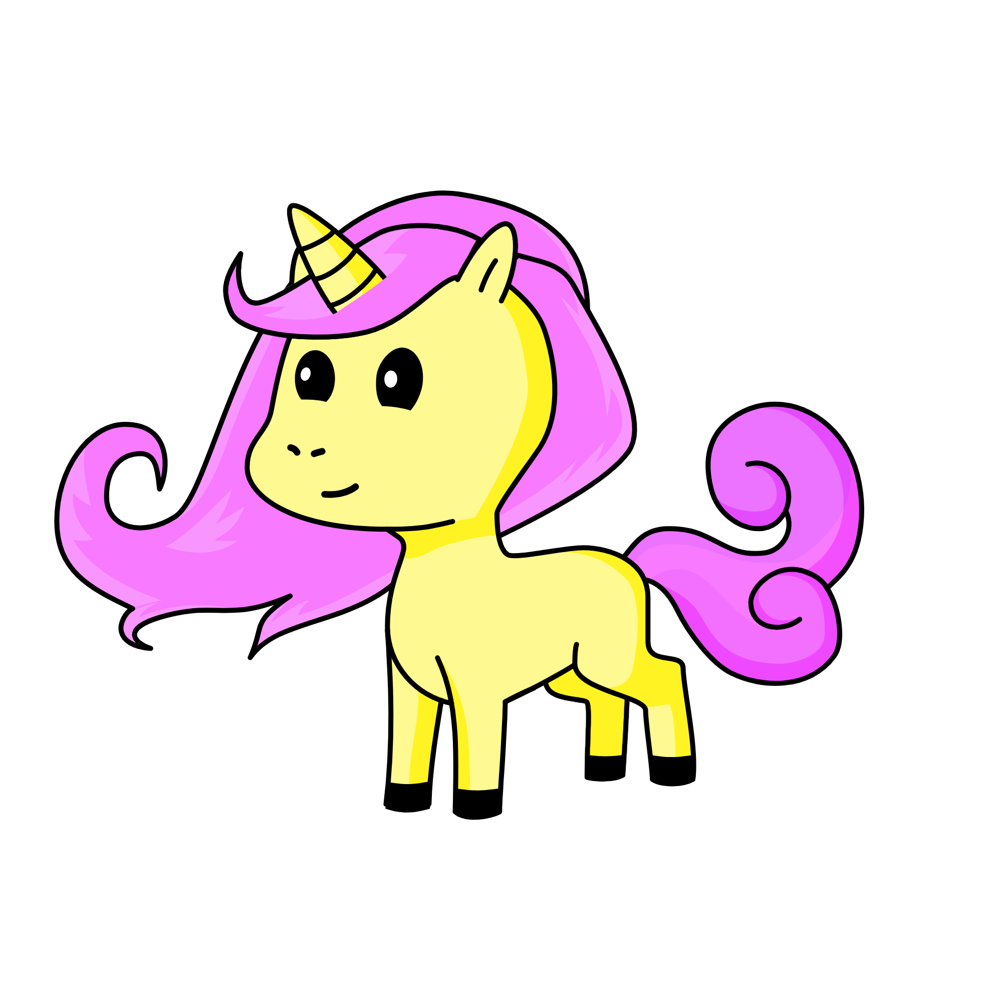 Fluttershy, the unicorn