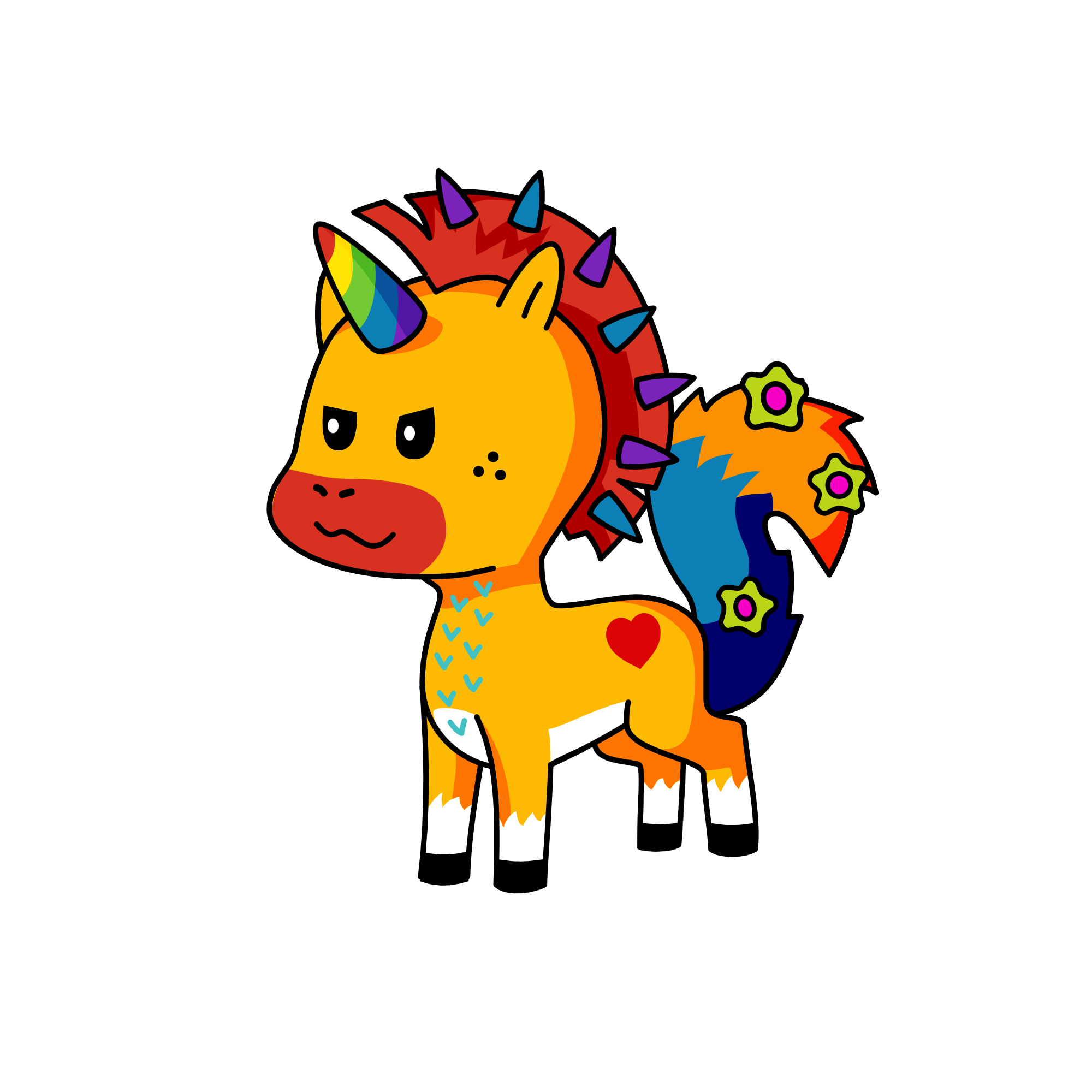 a, the unicorn