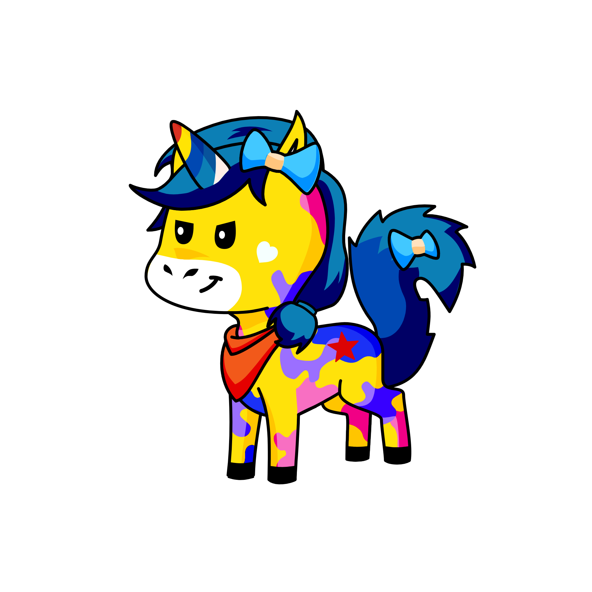 Milanesa de pollo, the unicorn
