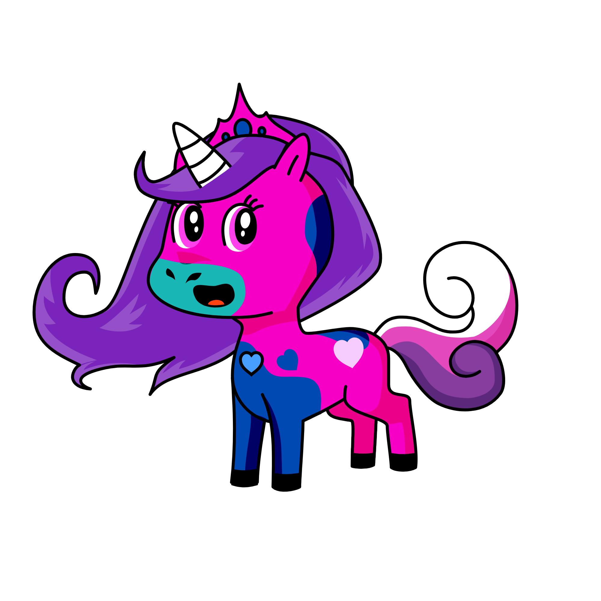 sussy , the unicorn