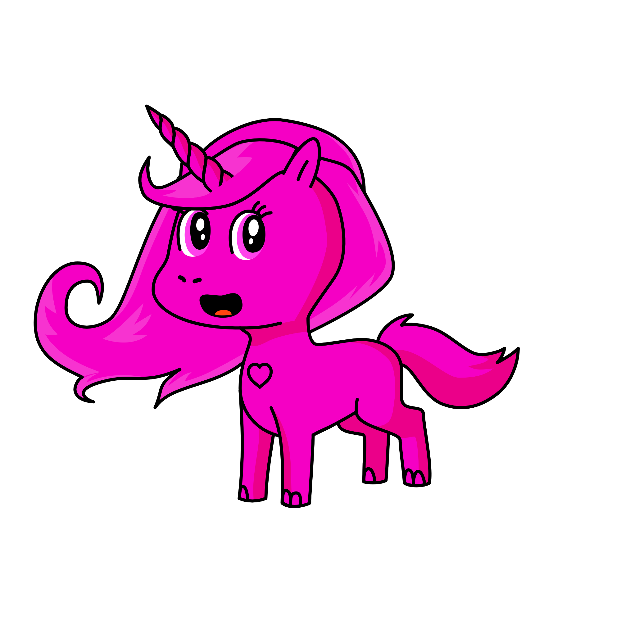 pink pink pink ink pink pink pink pink pink pink, the unicorn