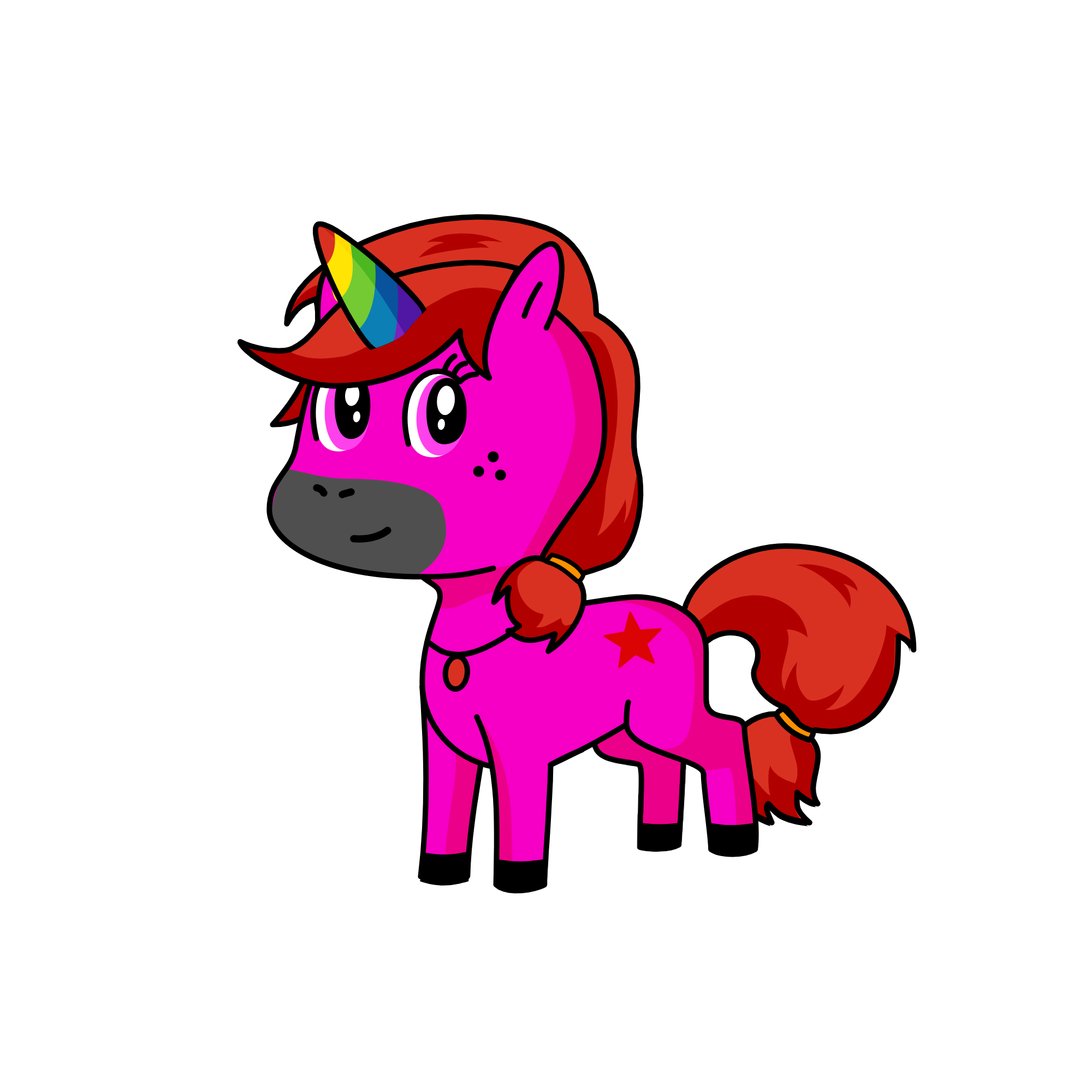 Applejack, the unicorn