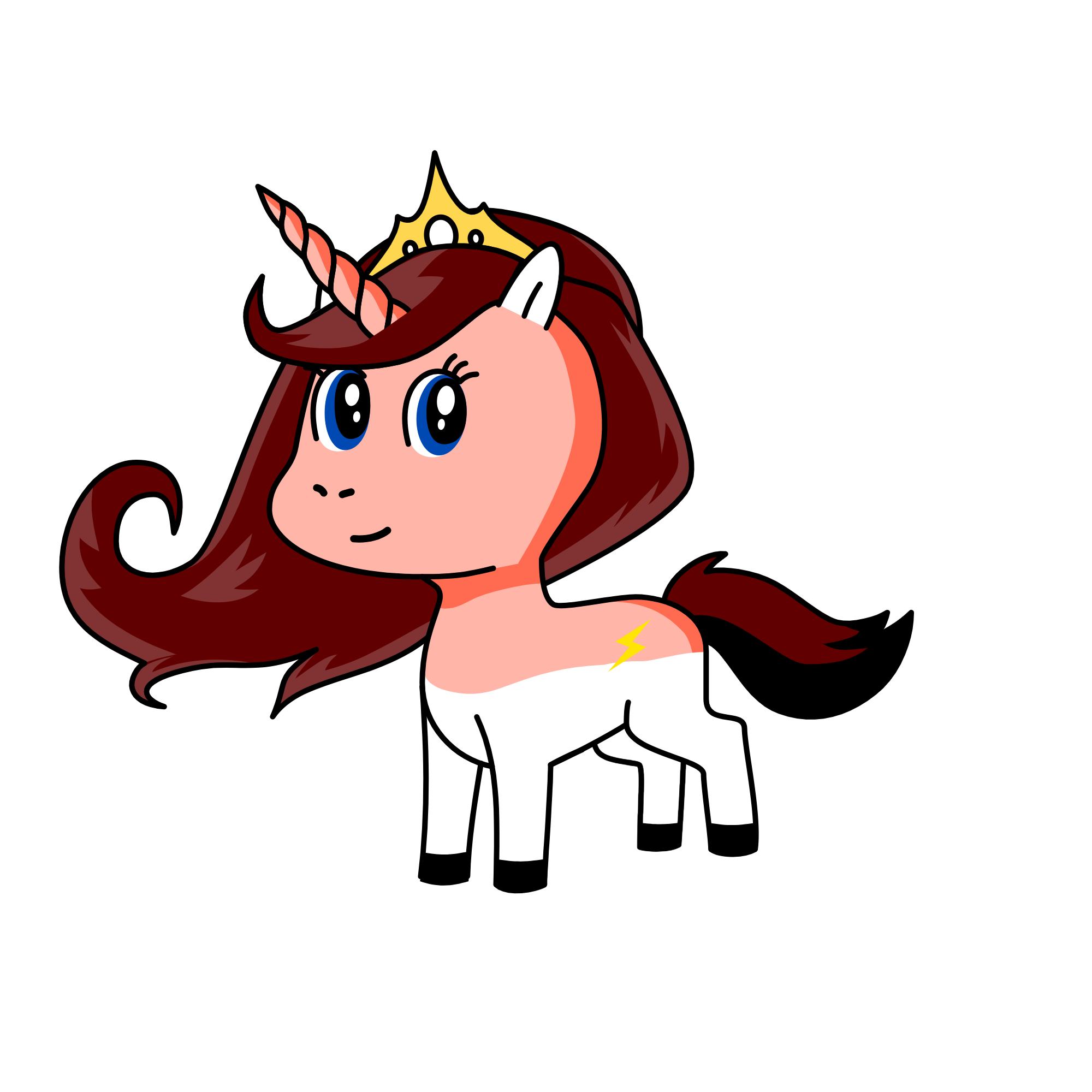lightning, the unicorn