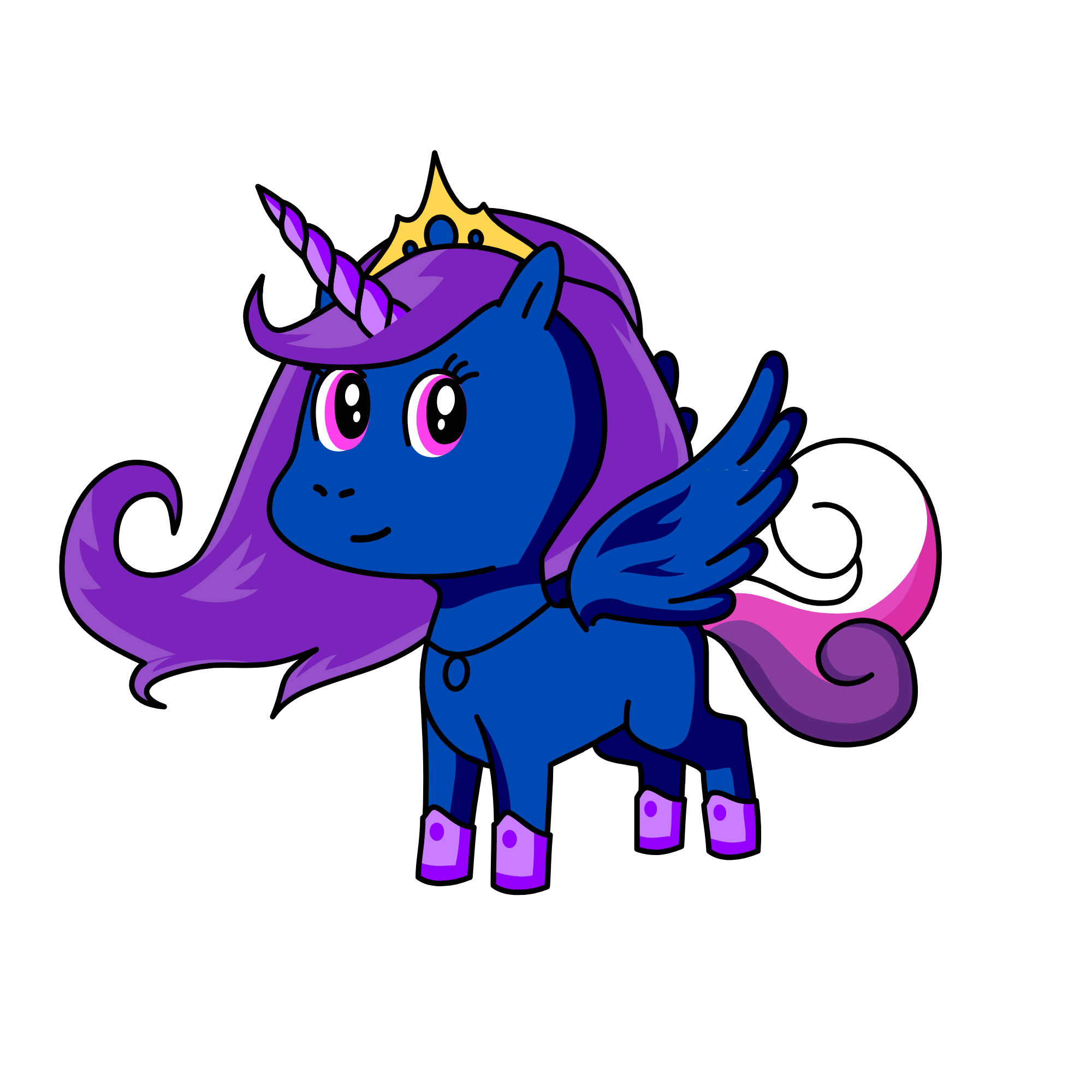 Princess Luna , the unicorn