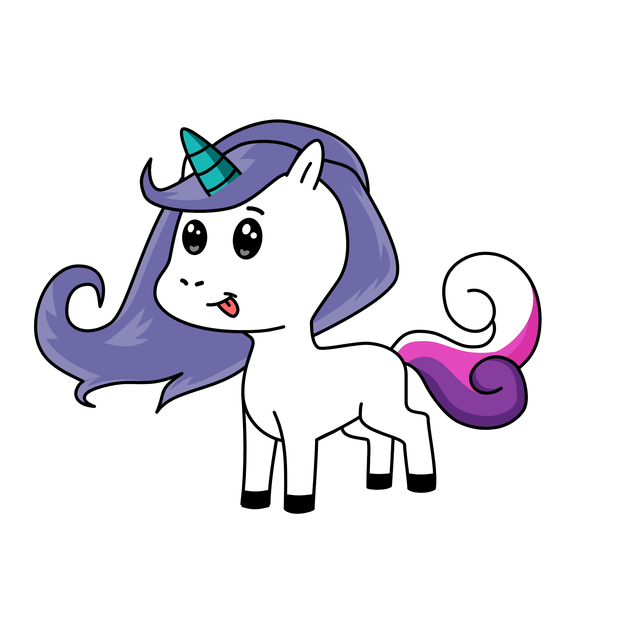ponpon san juan, the unicorn