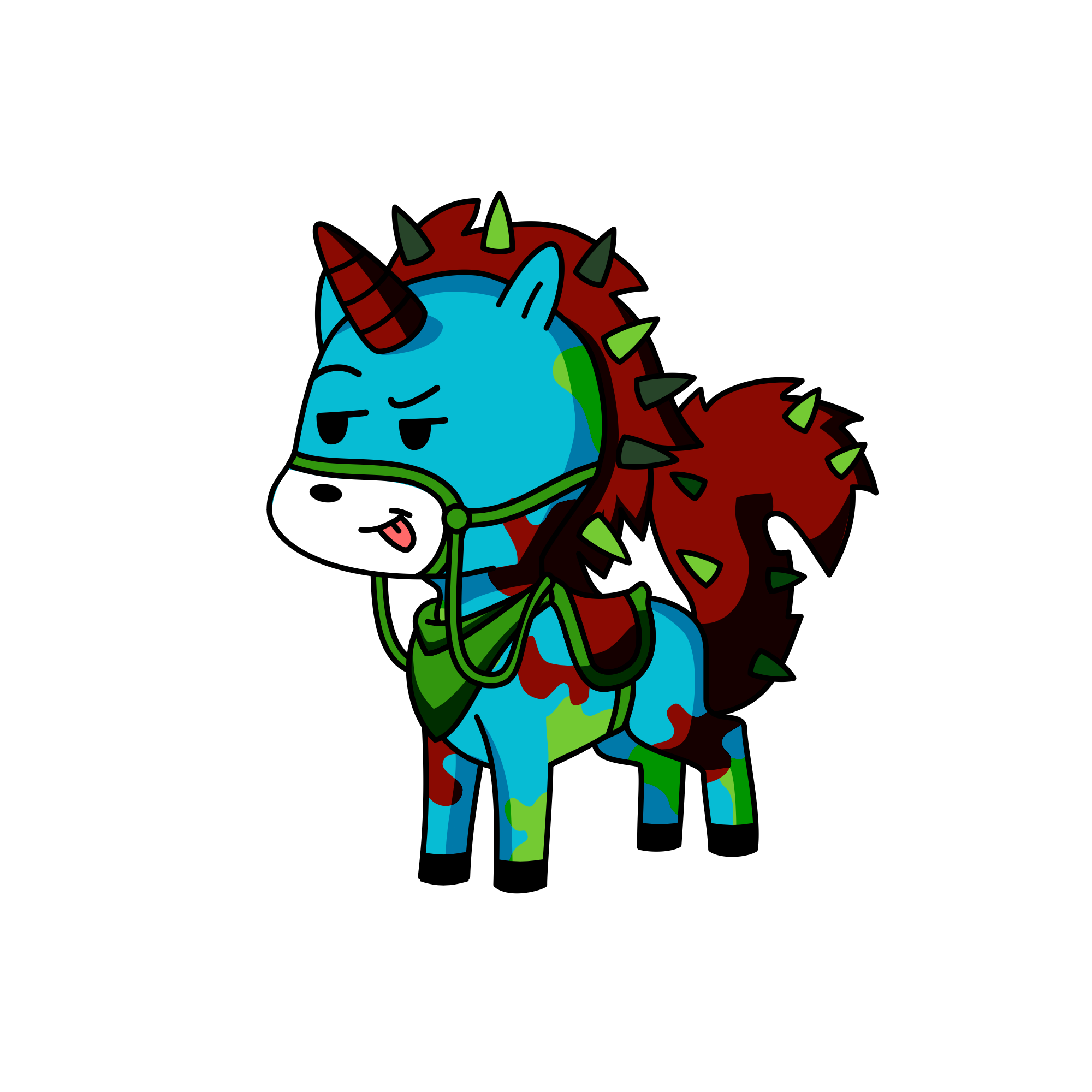 Poopy, the unicorn