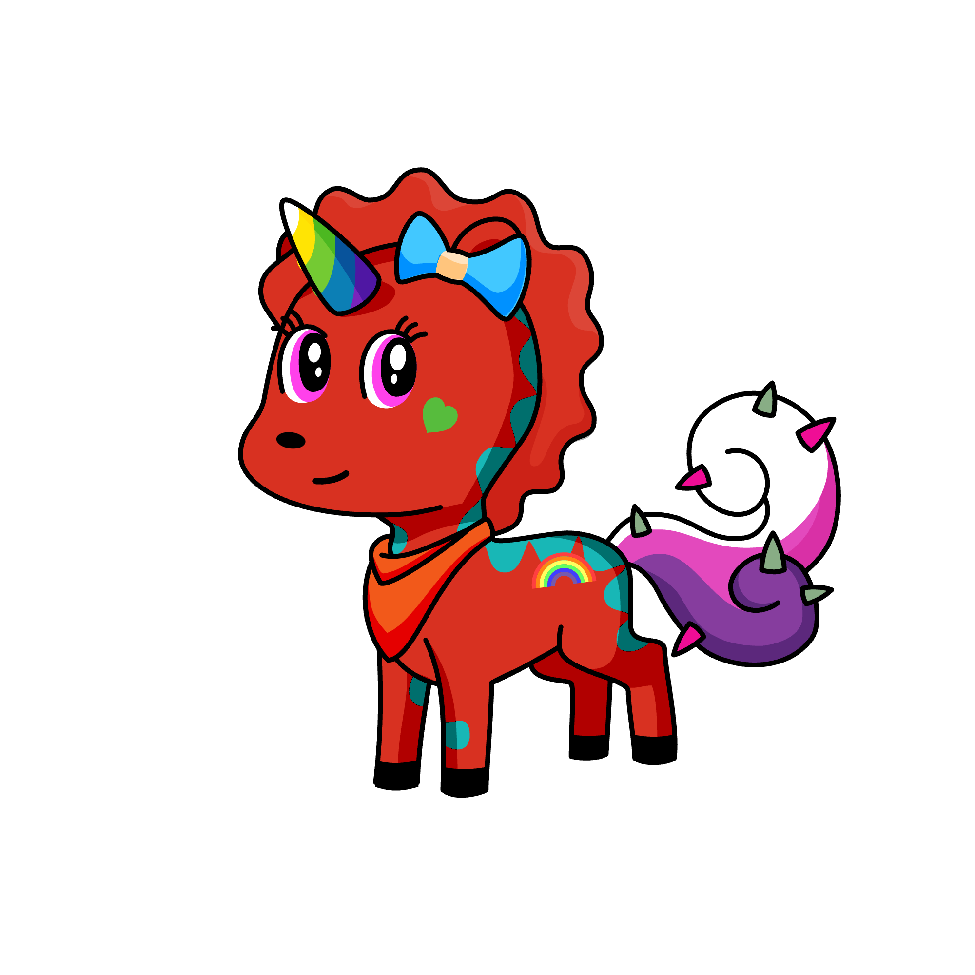 Donkeycorn, the unicorn