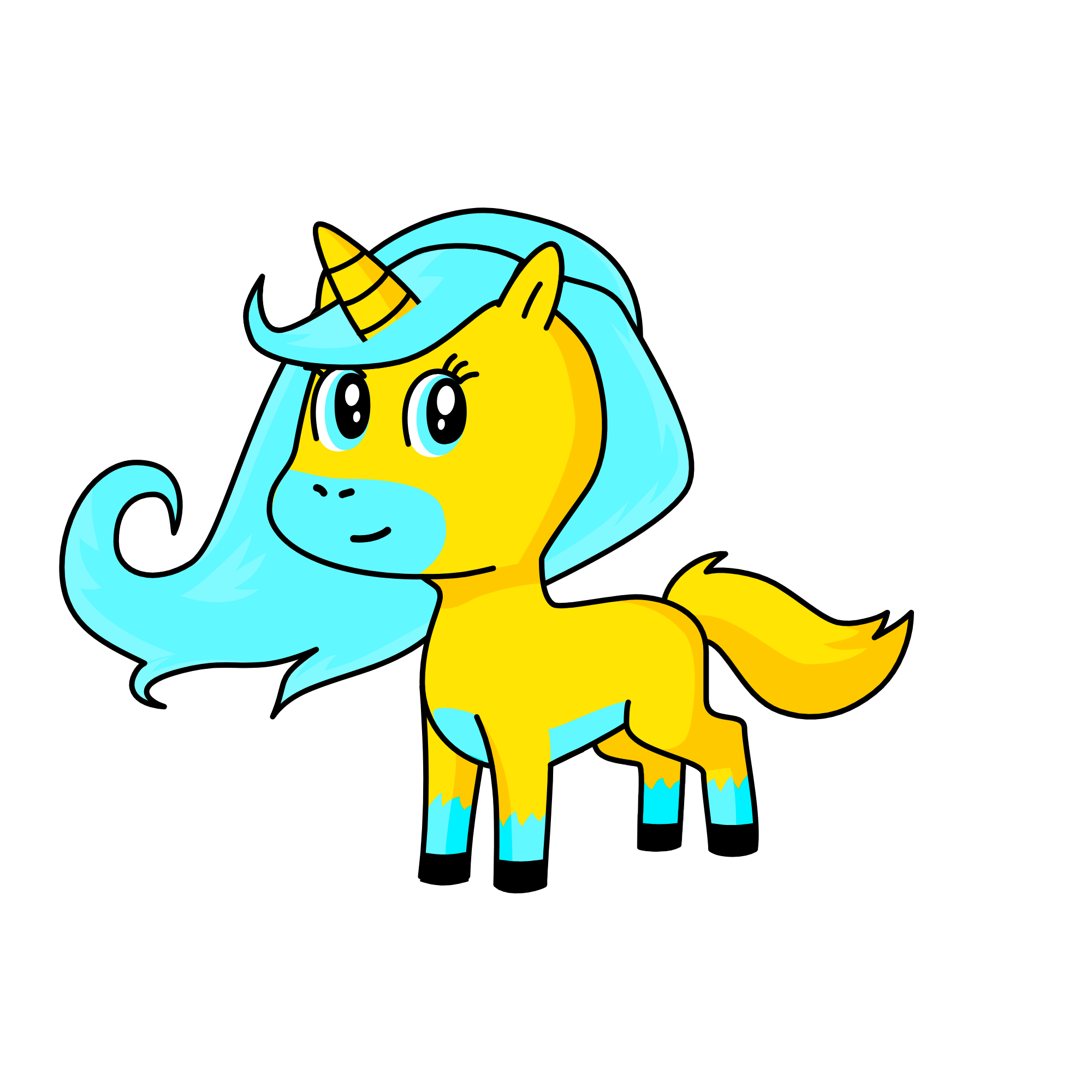 Sparkle, the unicorn