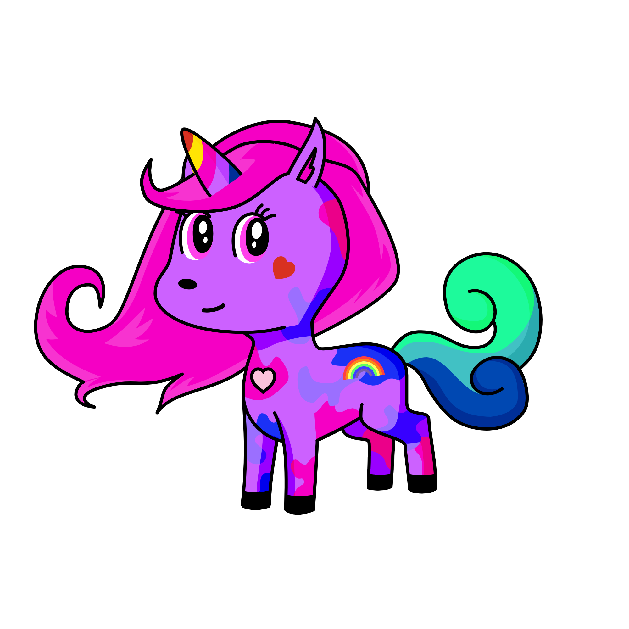 Evie, the unicorn
