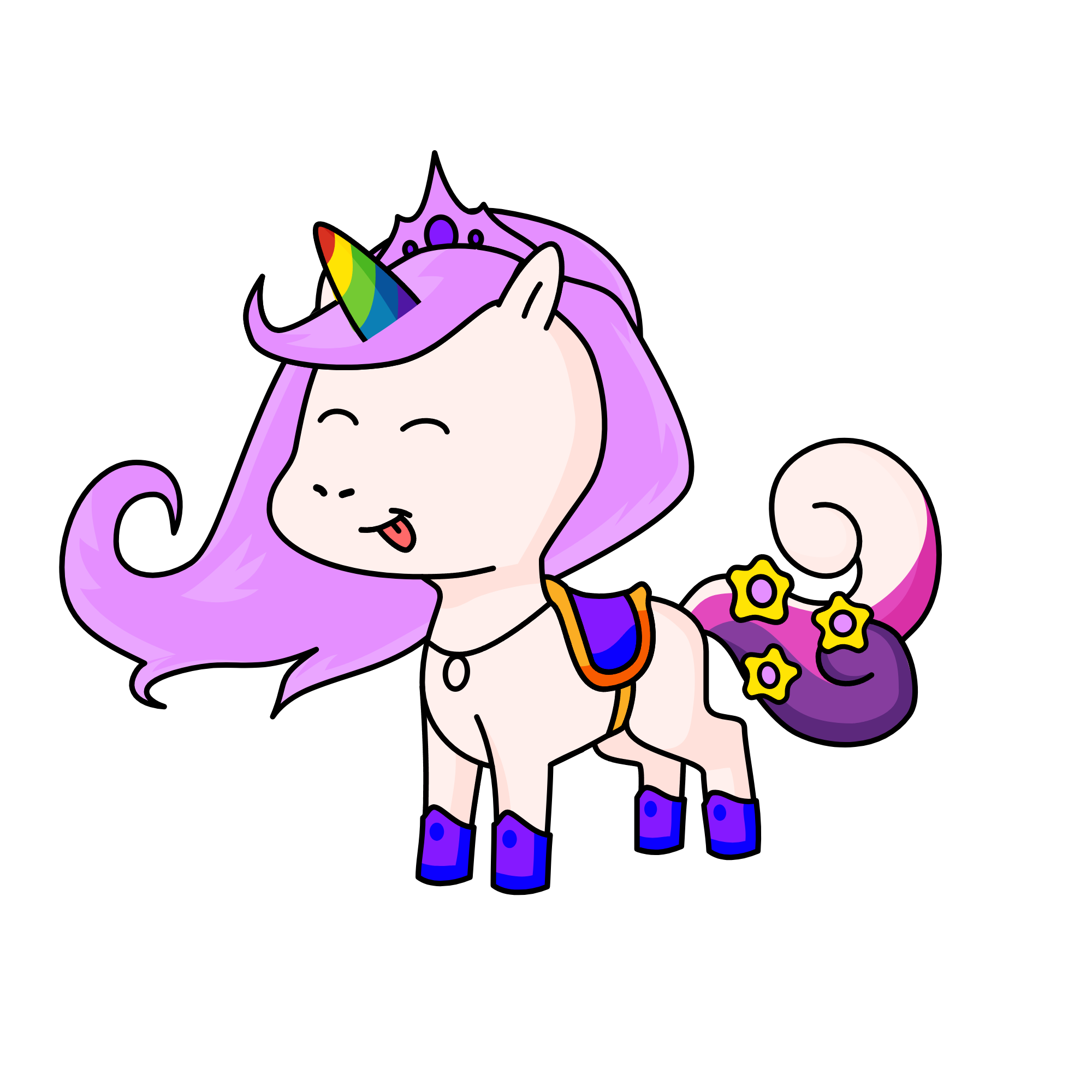 Popcorn, the unicorn