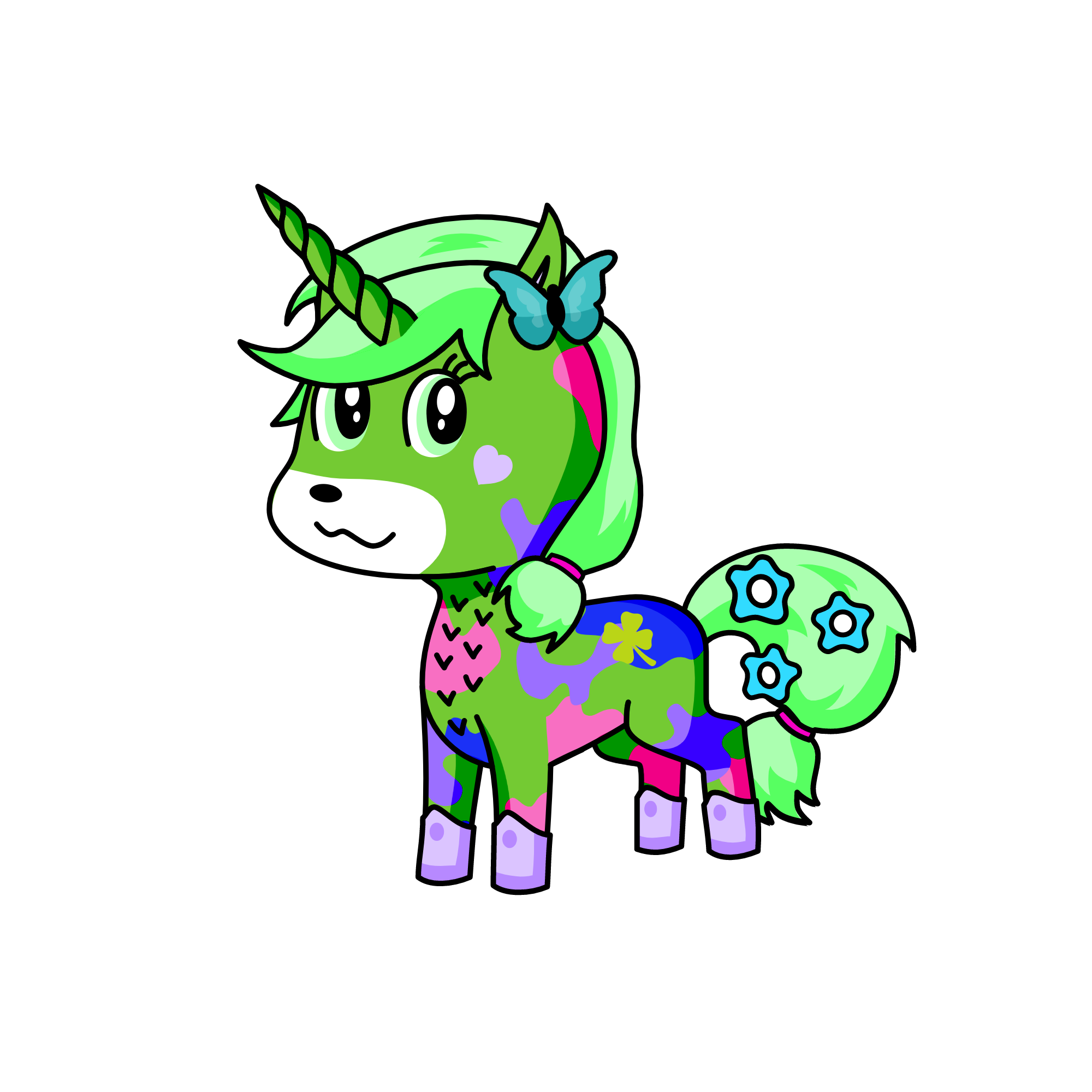 Fauna Flores, the unicorn