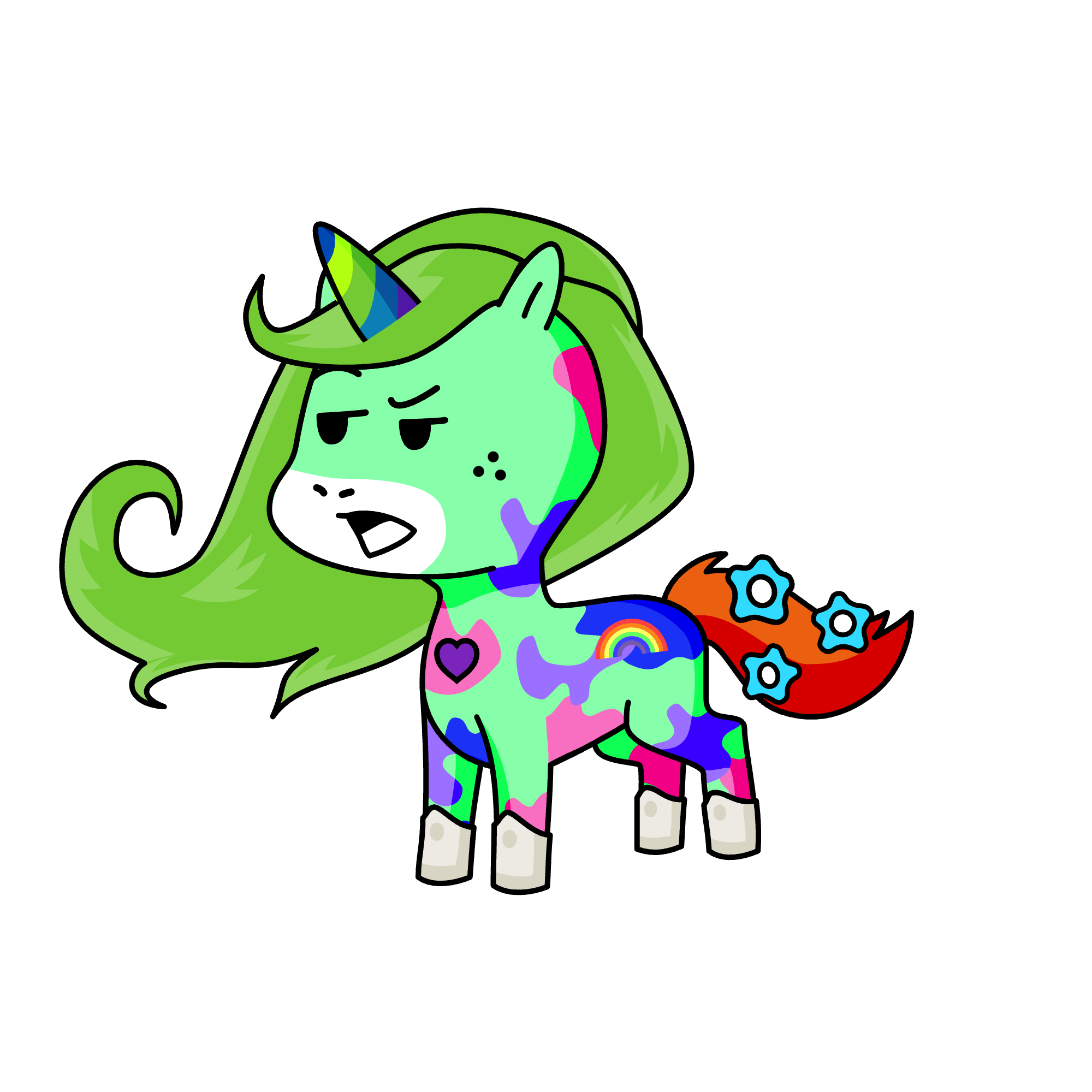Rose, the unicorn