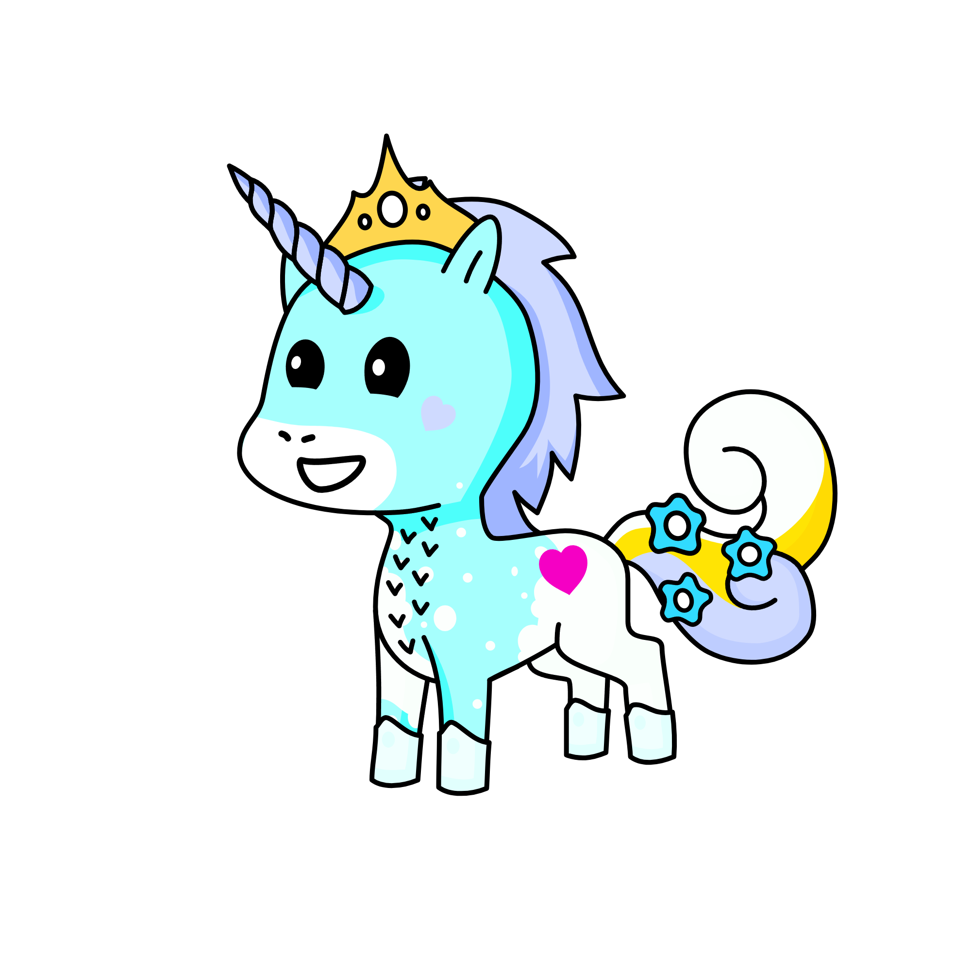 LA Ángel, the unicorn