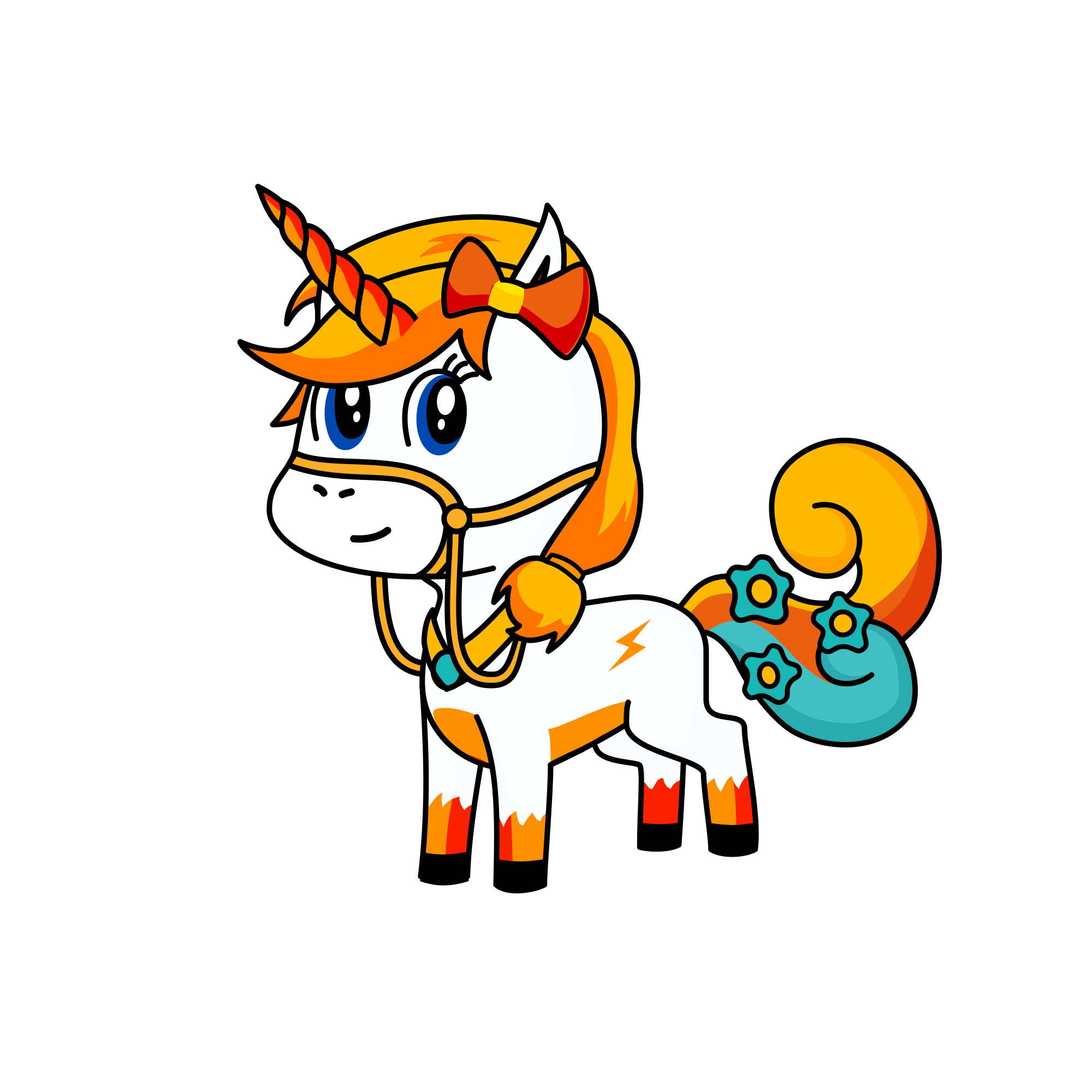 Flame , the unicorn