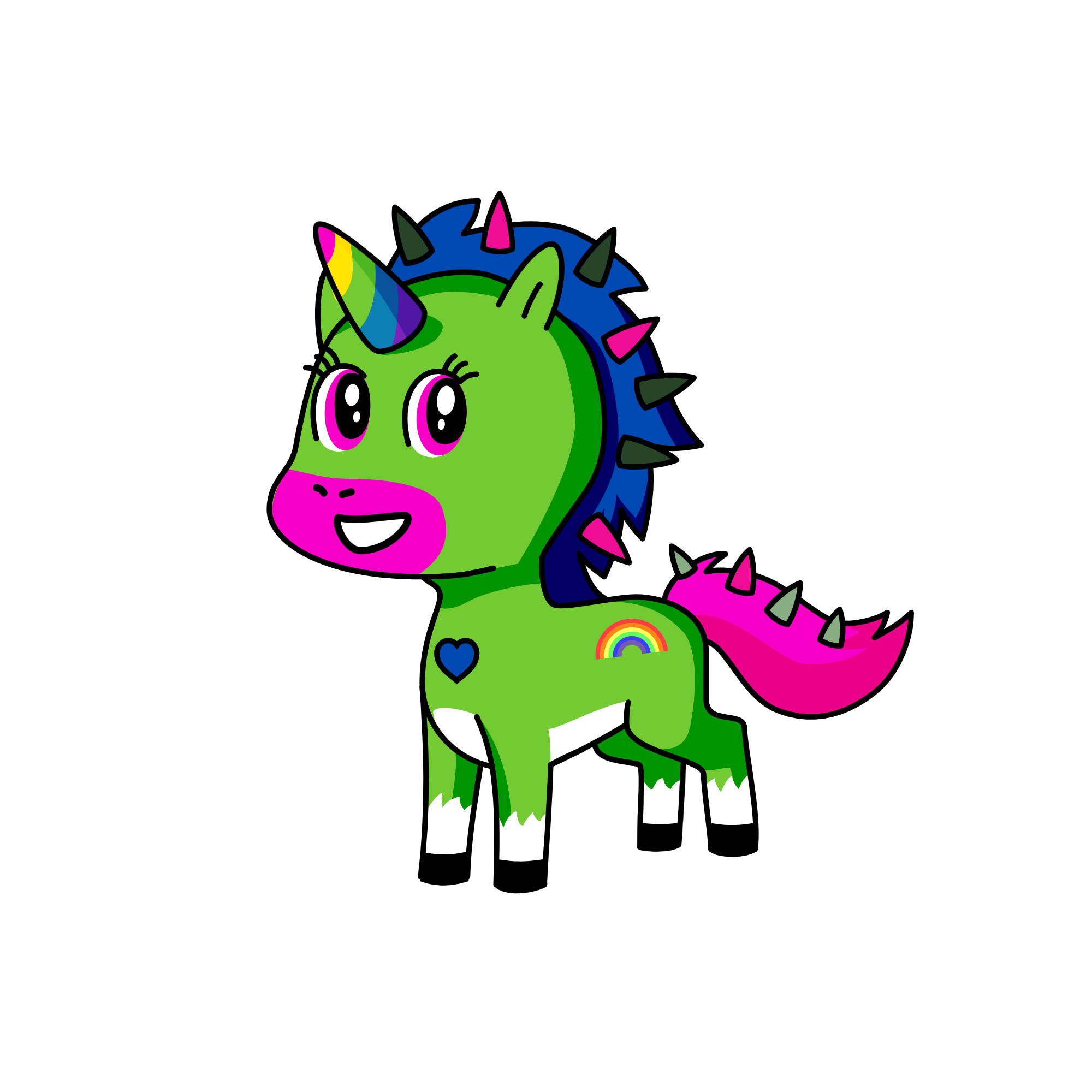John O'Brien Misha, the unicorn