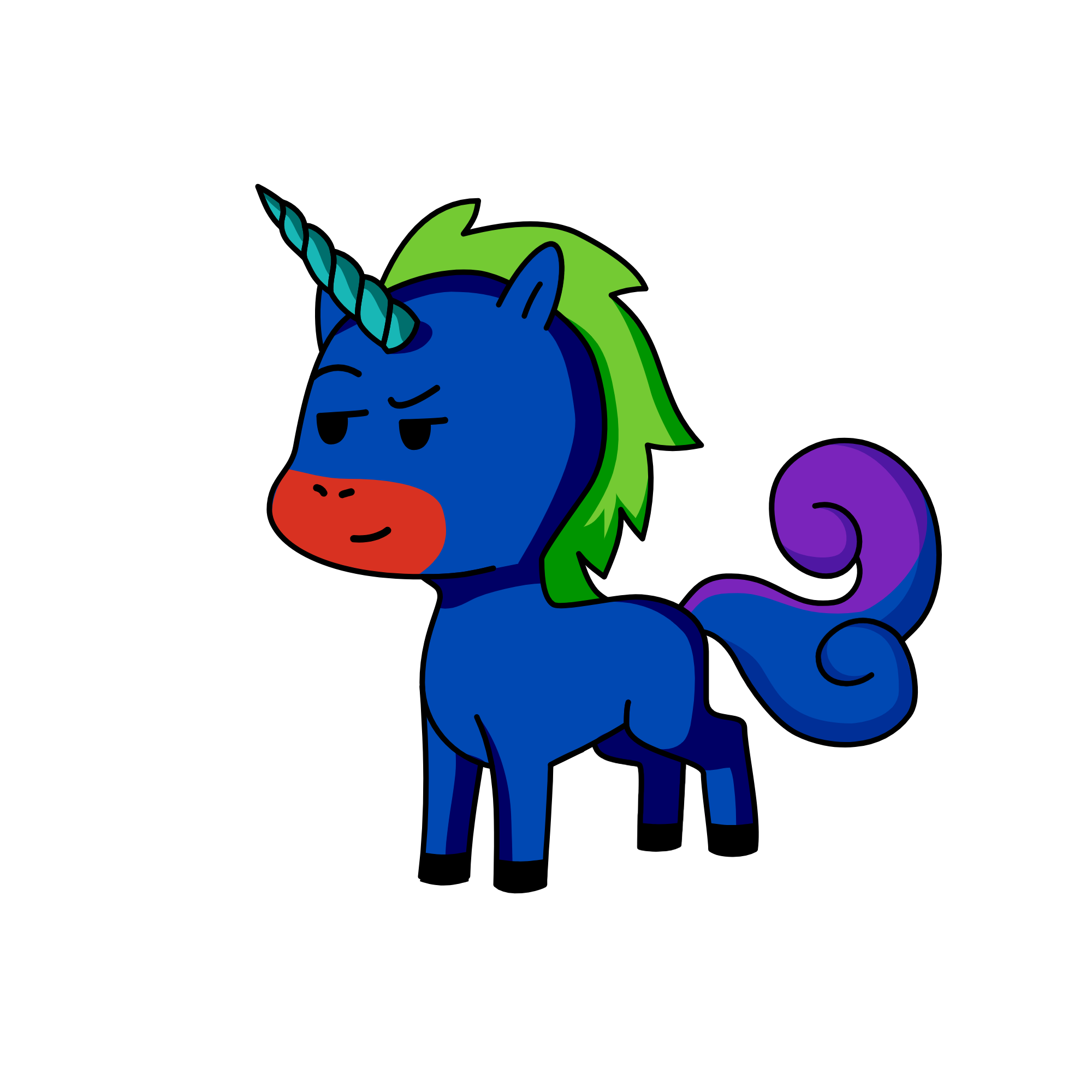 Skik. , the unicorn