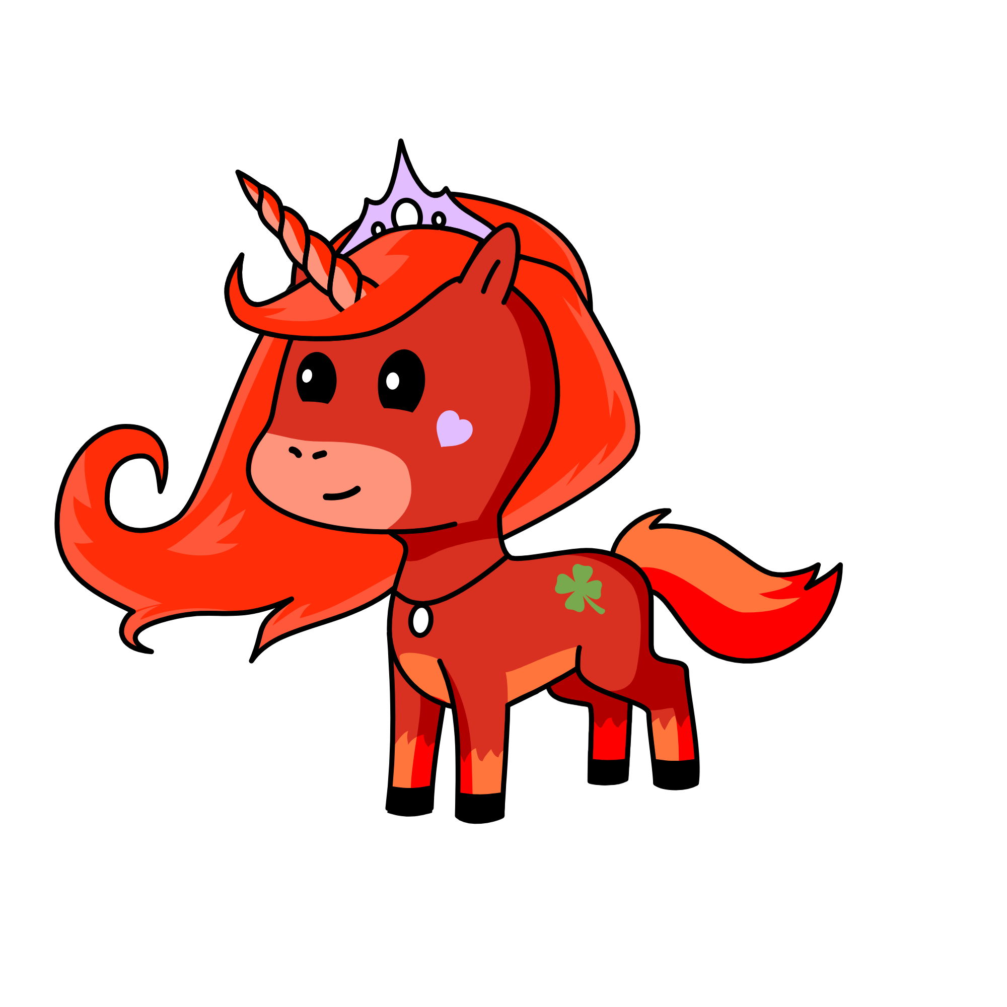 REDDDIE, the unicorn