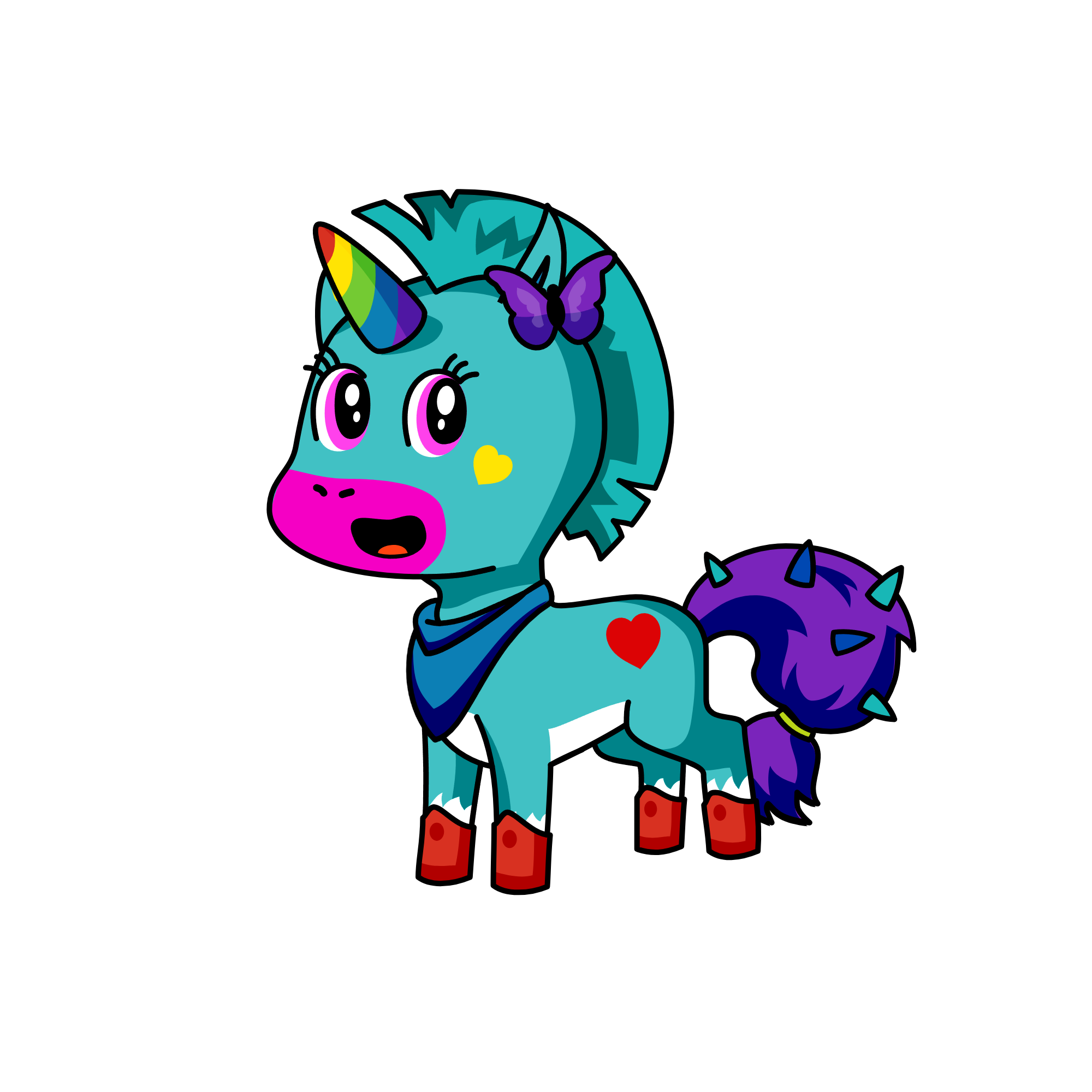 Daliyah, the unicorn