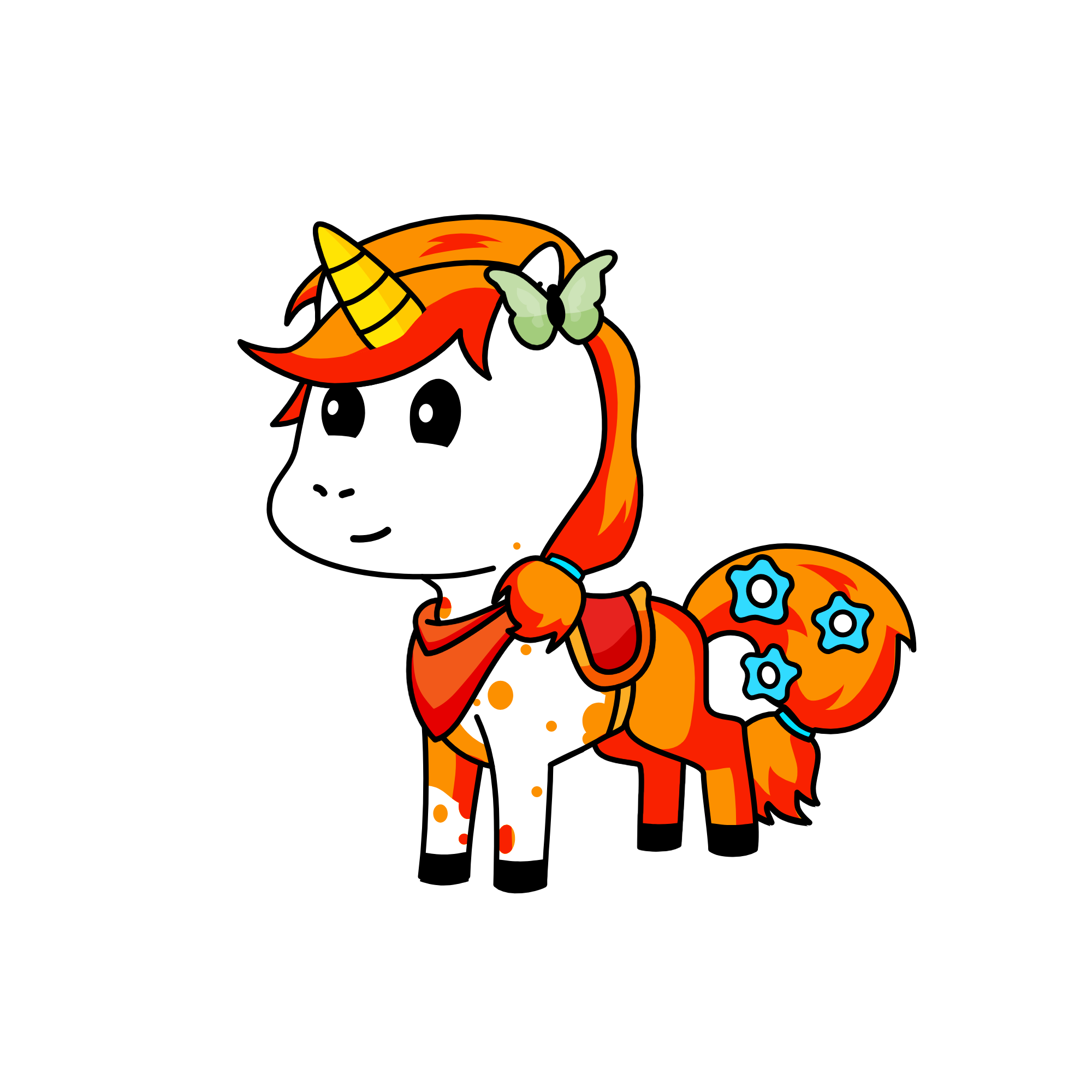 Applejack, the unicorn