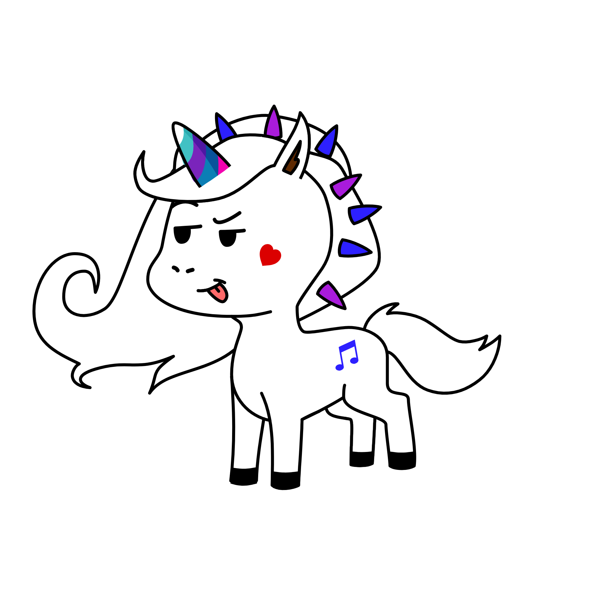 Nicole , the unicorn