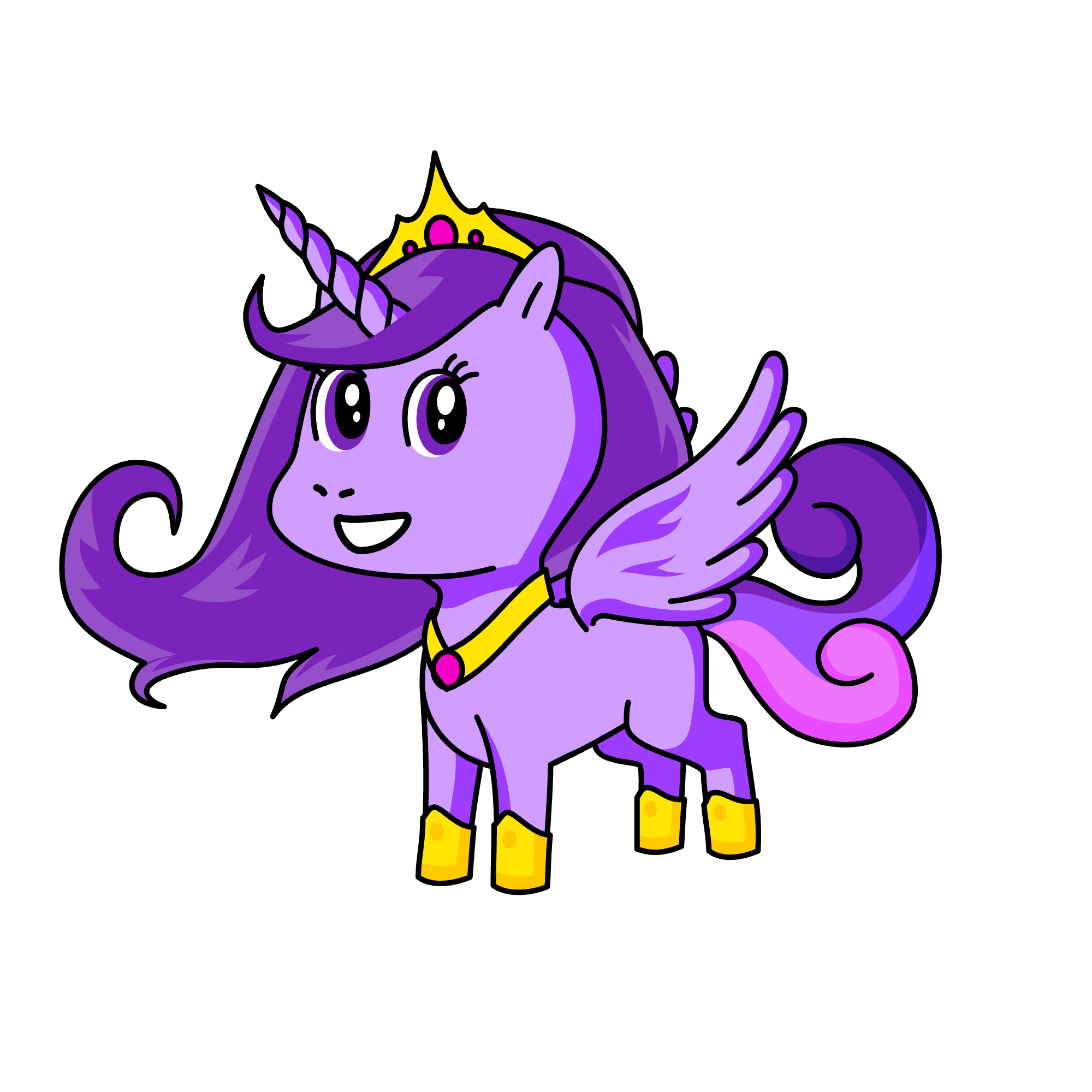 Princess Twilight Sparkle, the unicorn