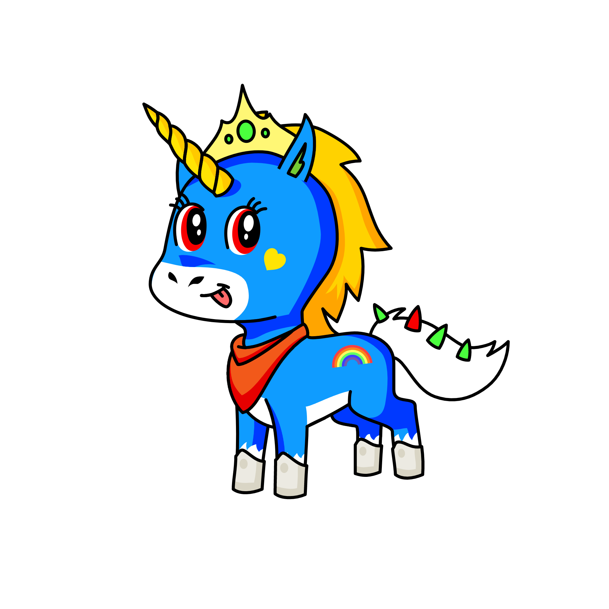 KNIGHT MAX JUNIOR, the unicorn