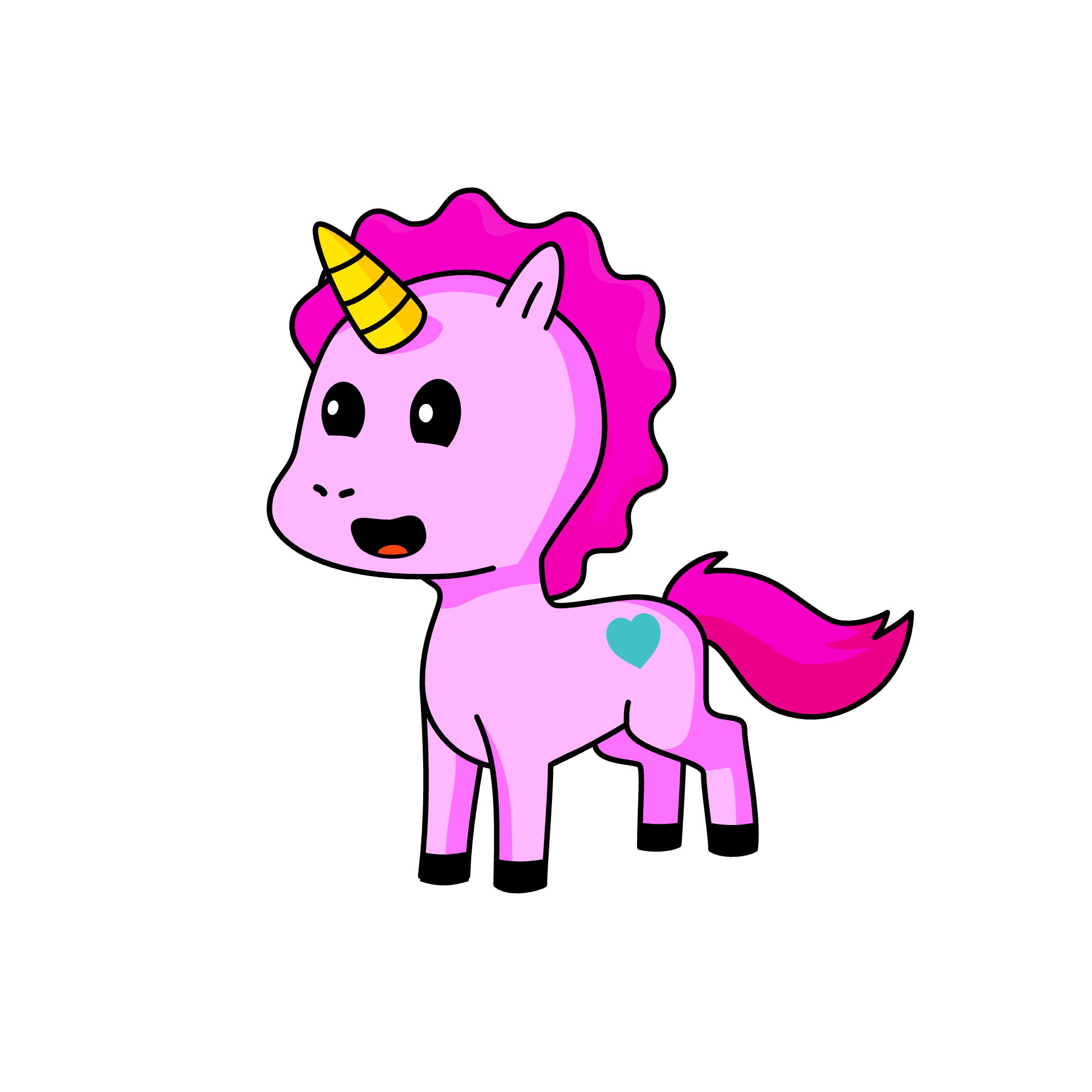 Pinkie Pie, the unicorn