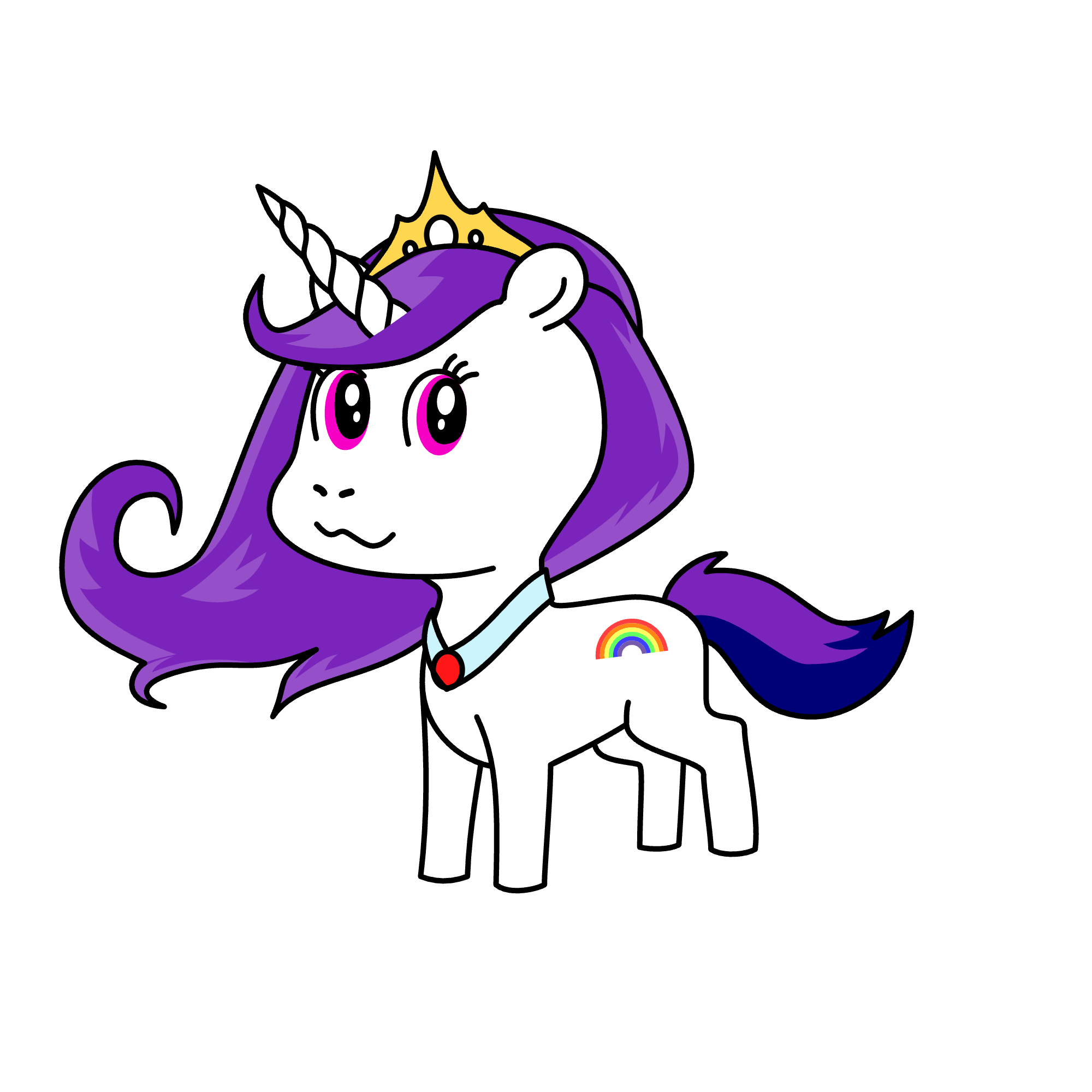 Silky, the unicorn